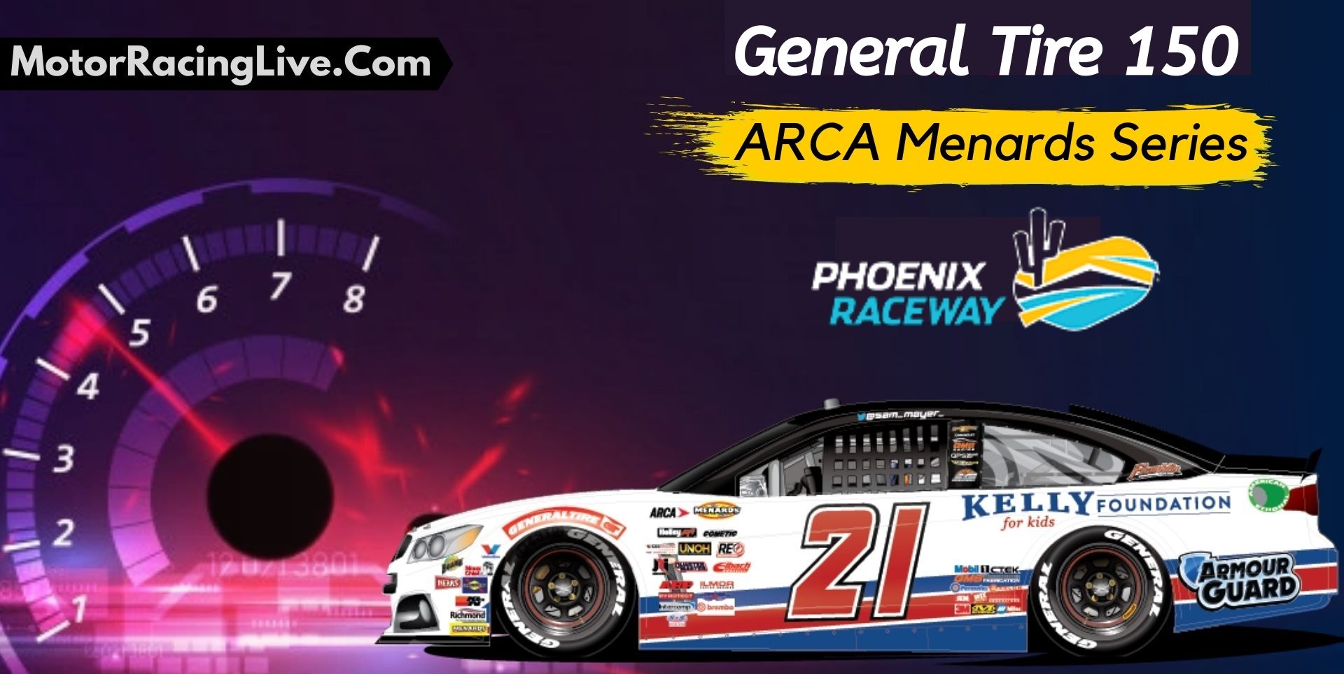 ARCA Menards Series Phoenix 150 Live Stream