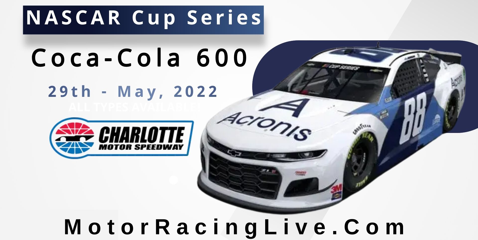 Nascar Cup Series At Charlotte Live Stream