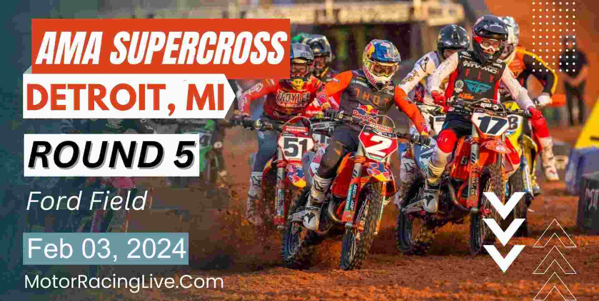 Detroit Supercross Live Stream