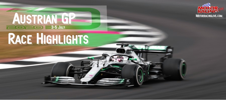 F1 Austrian GP 2020 Highlights Replay