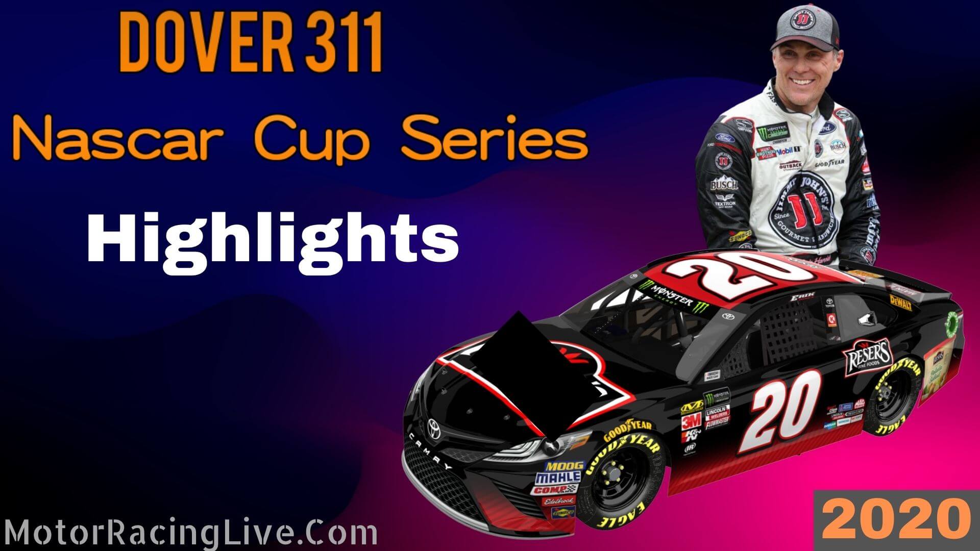 Dover 311 Highlights Nascar Cup Series 2020