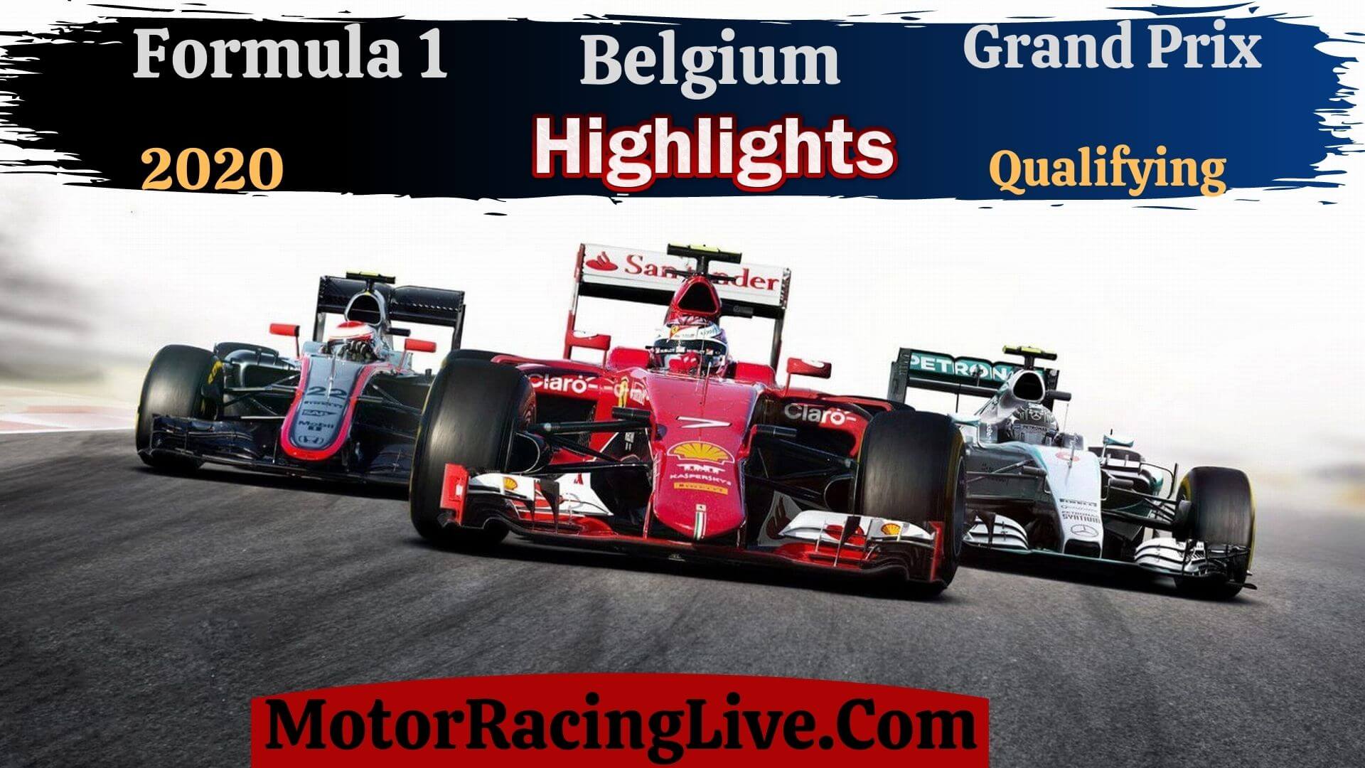 F1 Qualifying Belgium GP Race 2020 Highlights