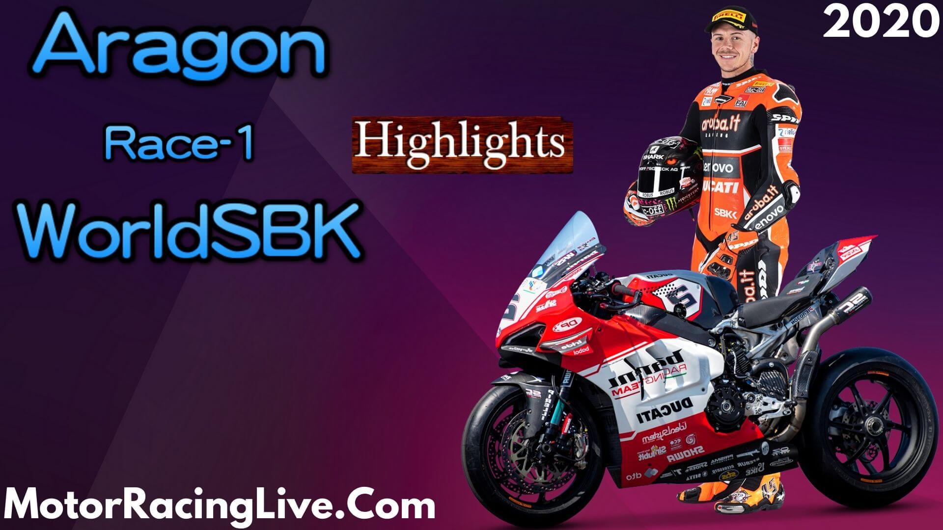 Aragon Race 1 Highlights WorldSBK 2020