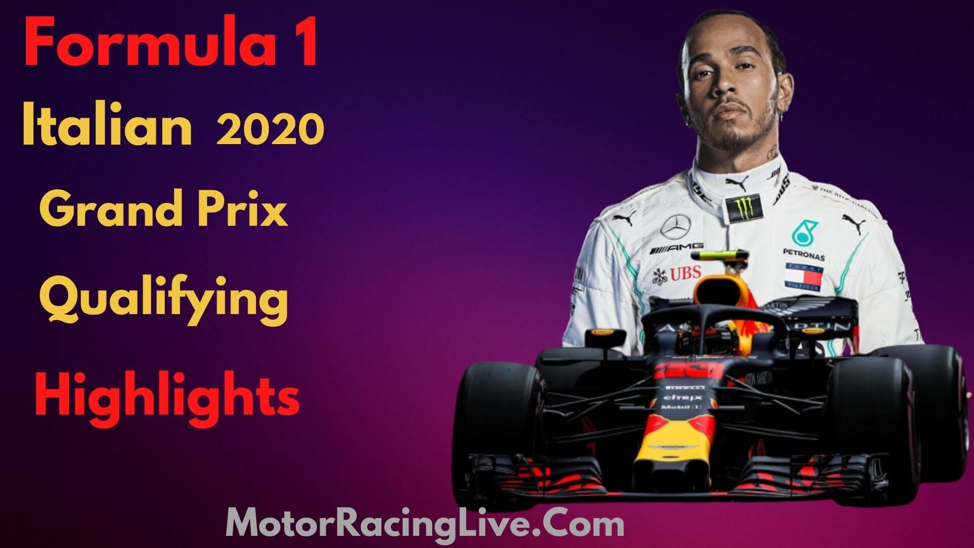 F1 Qualifying Italian GP Race 2020 Highlights