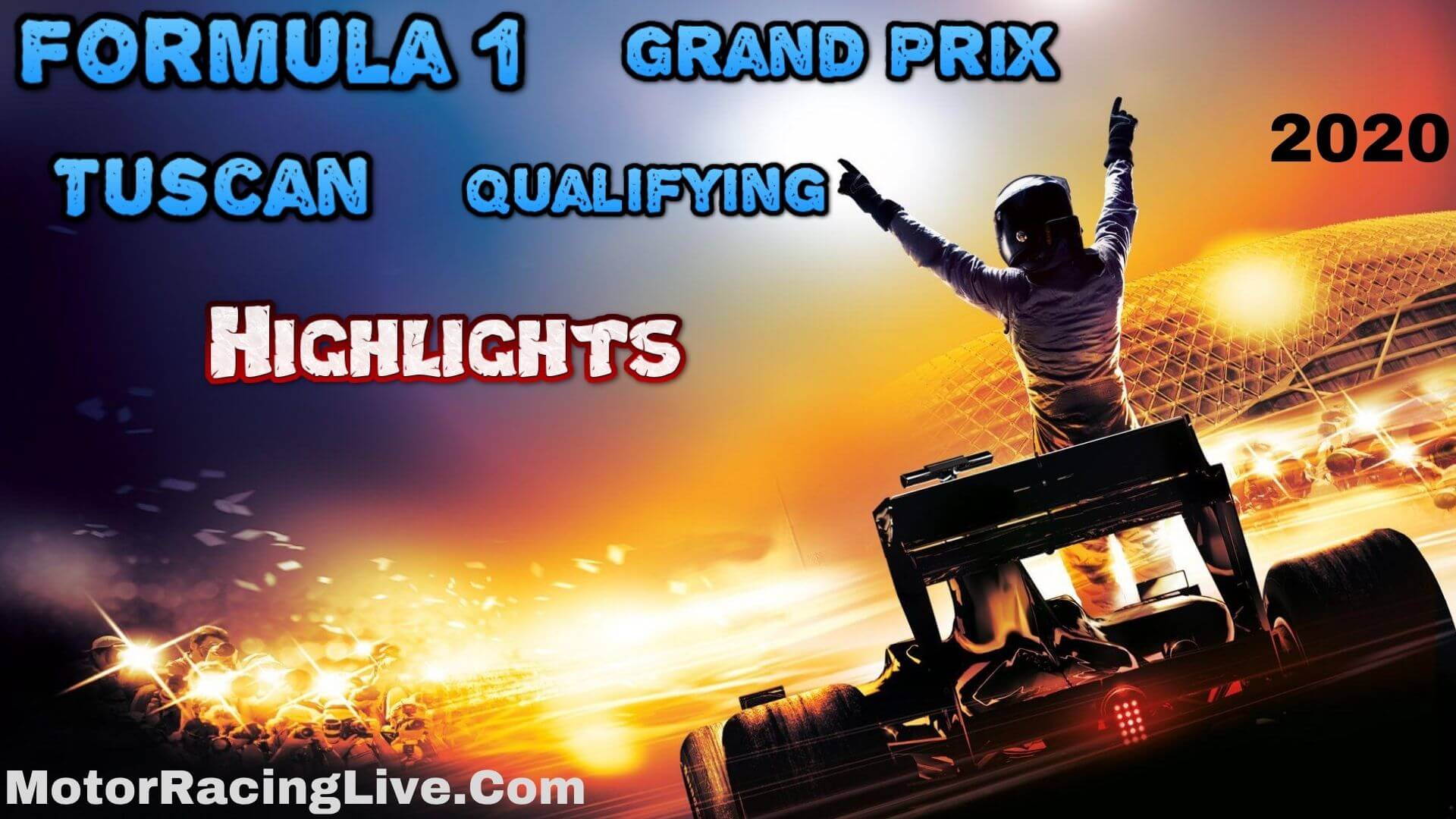 F1 Qualifying Tuscan GP Race 2020 Highlights