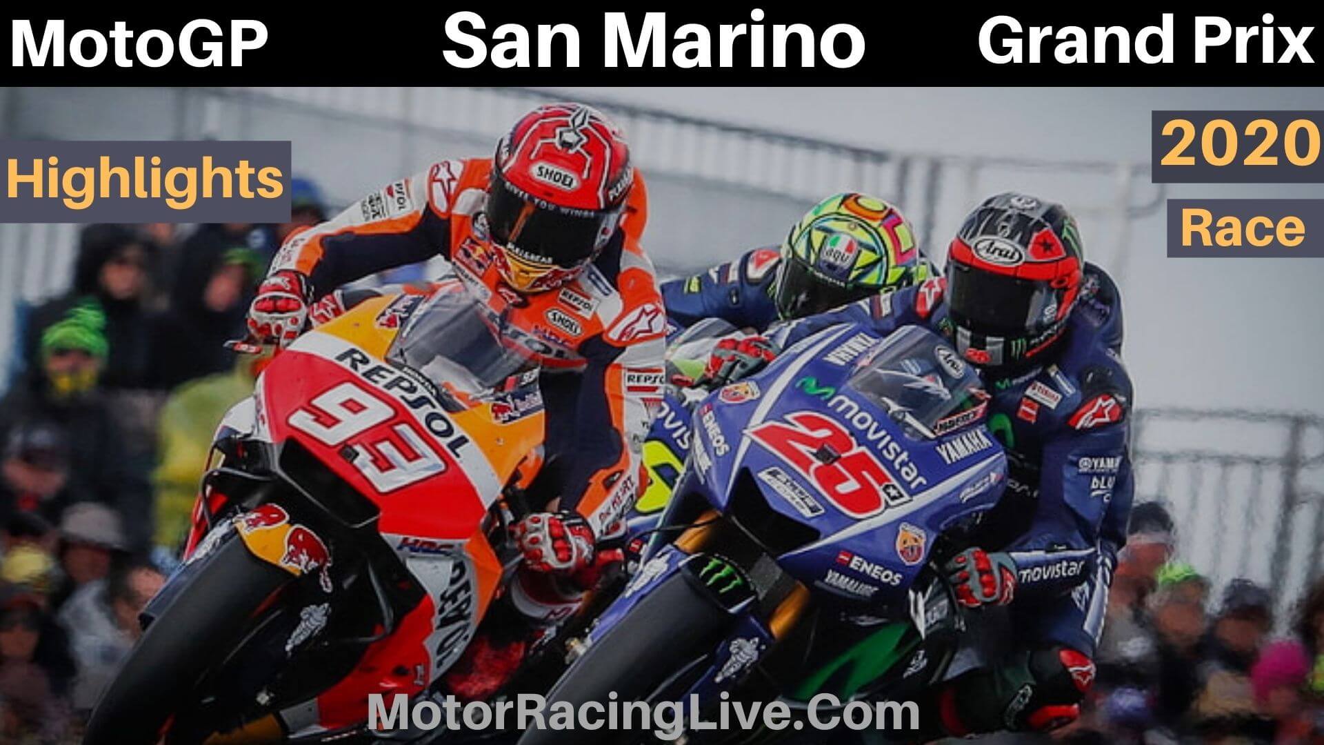 San Marino Grand Prix Highlights MotoGP 2020