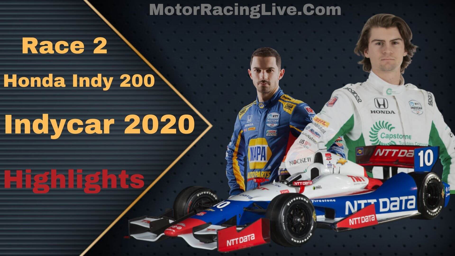 Honda Indy 200 Race 2 Highlights Indycar 2020