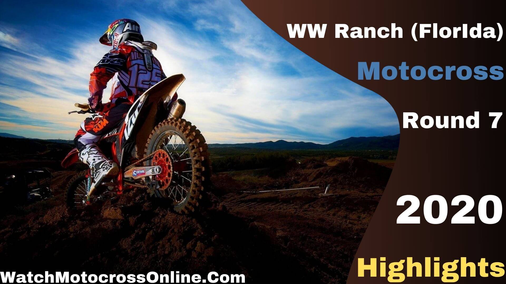 WW Ranch Round 7 Highlights Motocross 2020