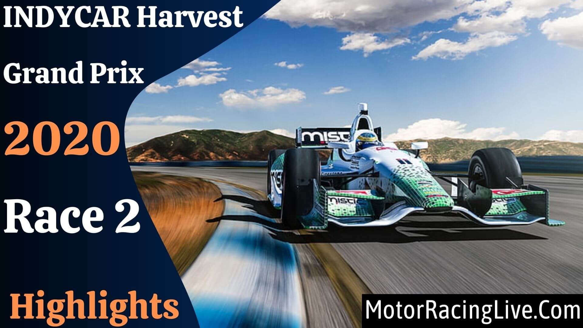 INDYCAR Harvest GP Race 2 Highlights 2020