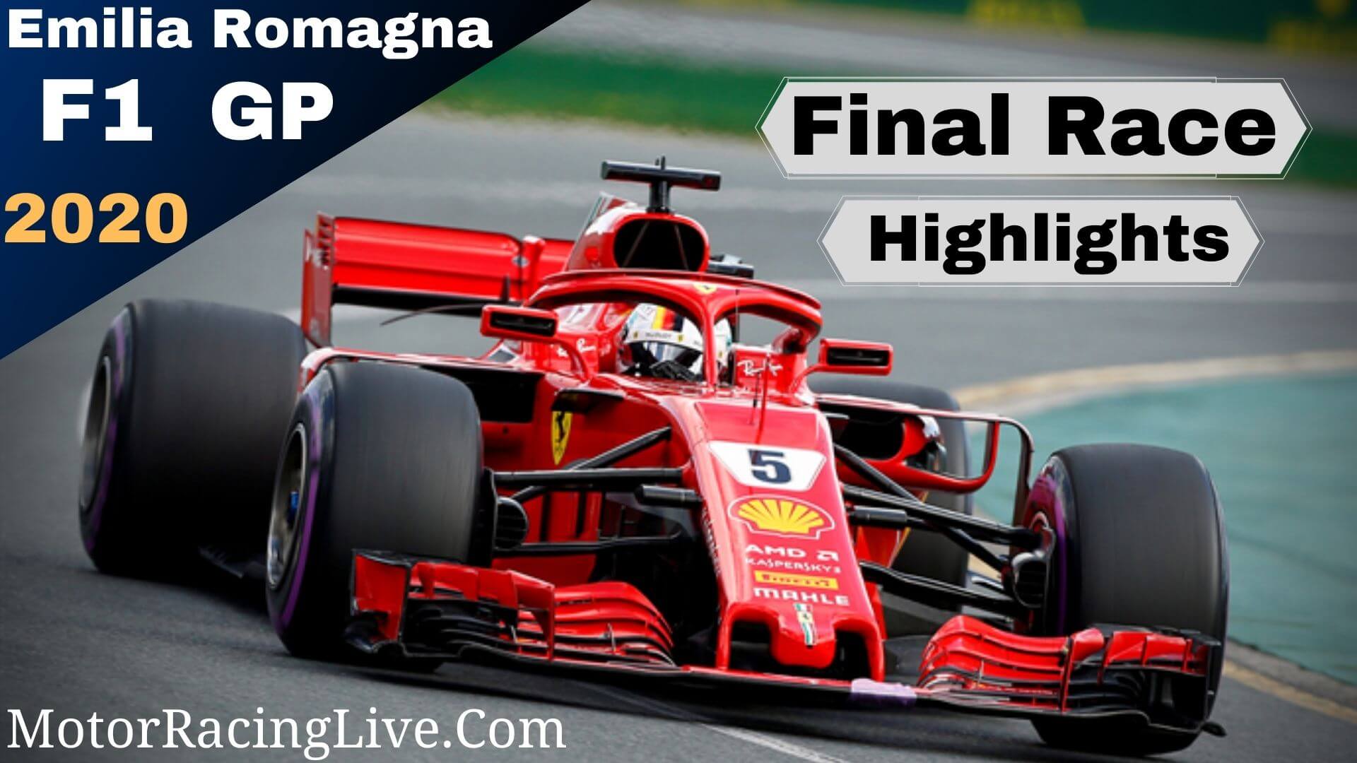 F1 Final Race Emilia Romagna GP 2020 Highlights