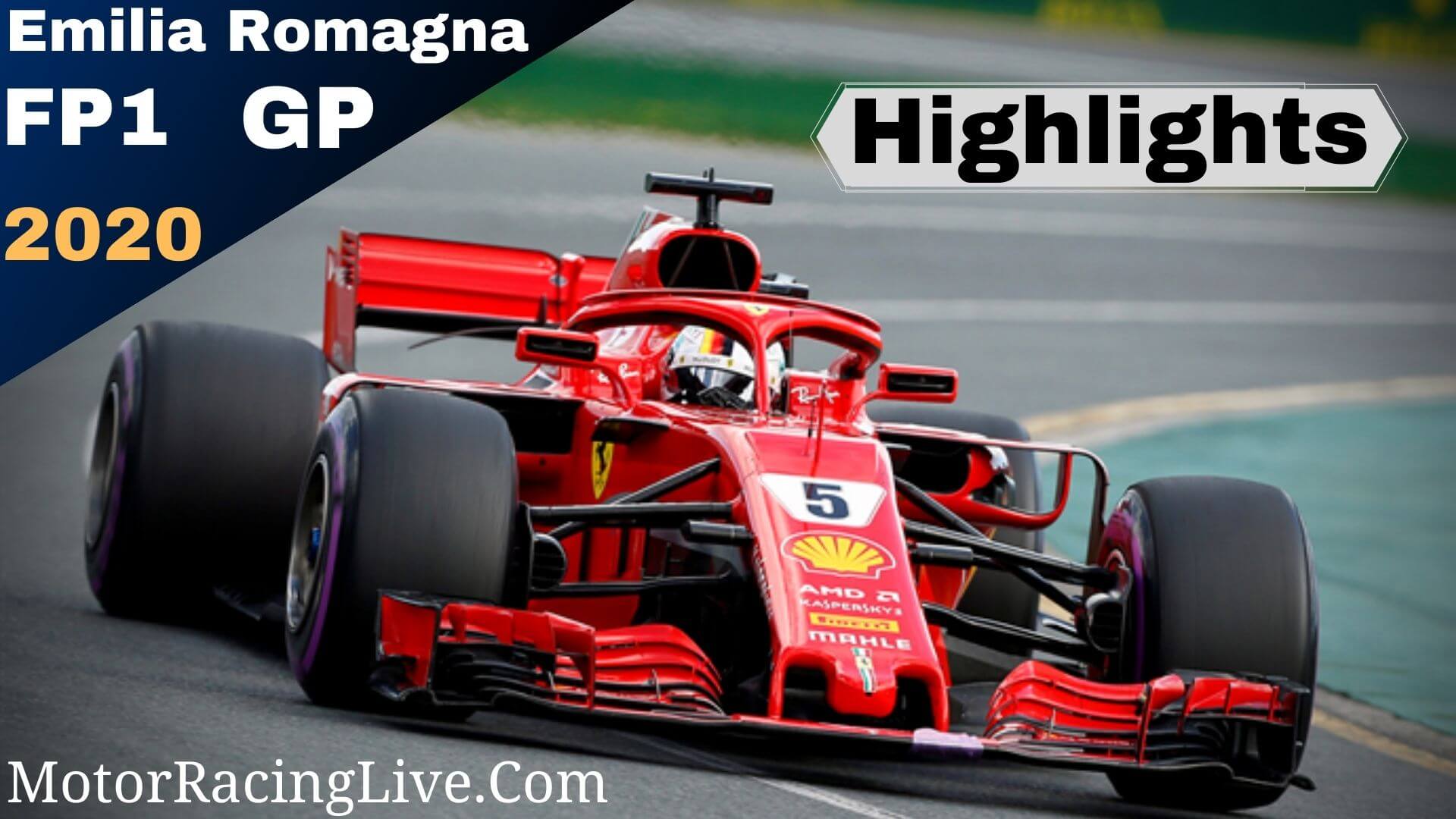F1 Practice 1 Emilia Romagna GP Race 2020 Highlights