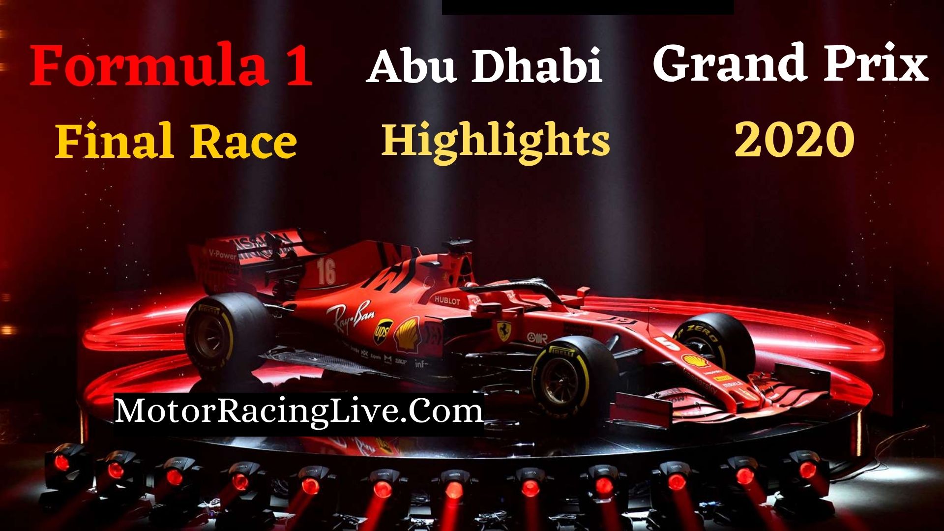 F1 Final Race Abu Dhabi GP Highlights 2020