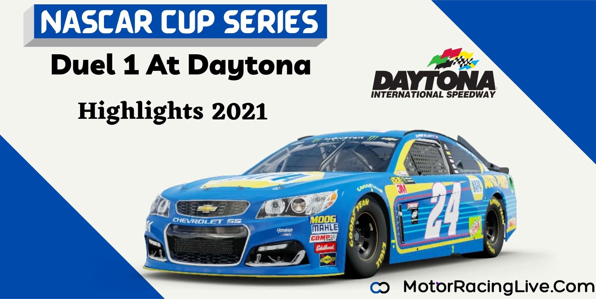 Duel 1 At Daytona Highlights 2021 NASCAR Cup Series