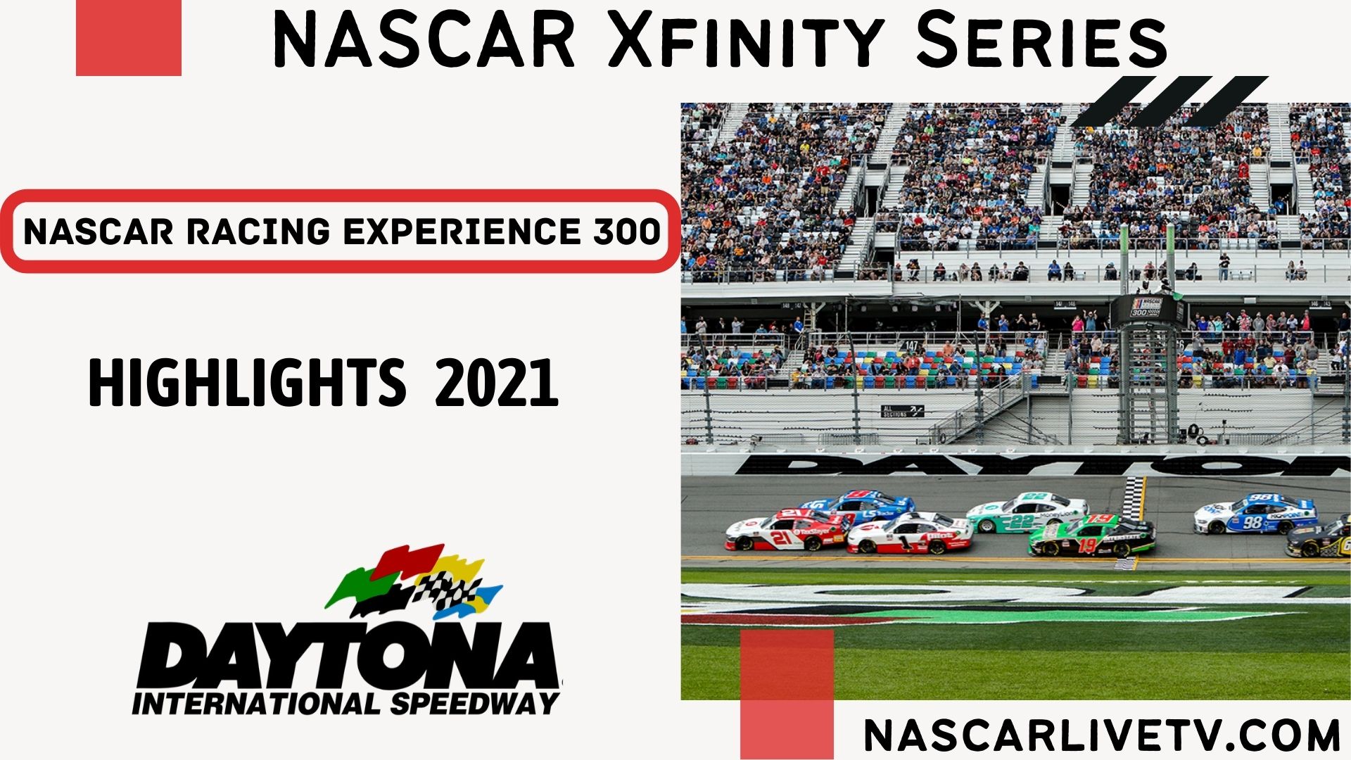 NASCAR Racing Experience 300 Highlights 2021 Xfinity Series