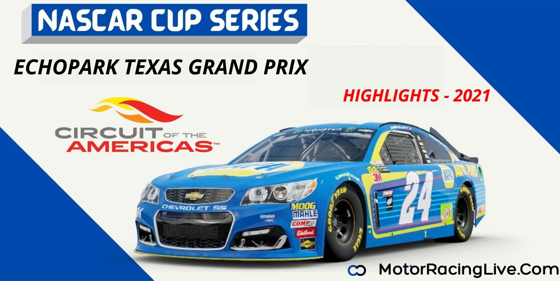Echopark Texas Grand Prix Highlights 2021 NASCAR Cup