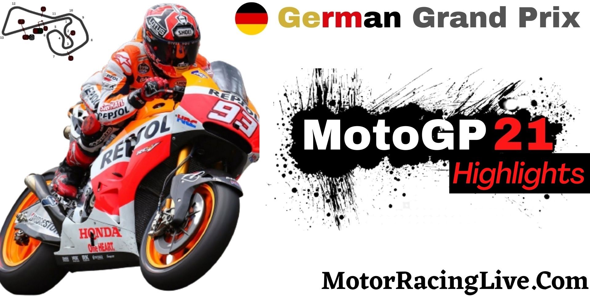 German Grand Prix Highlights 2021 MotoGP