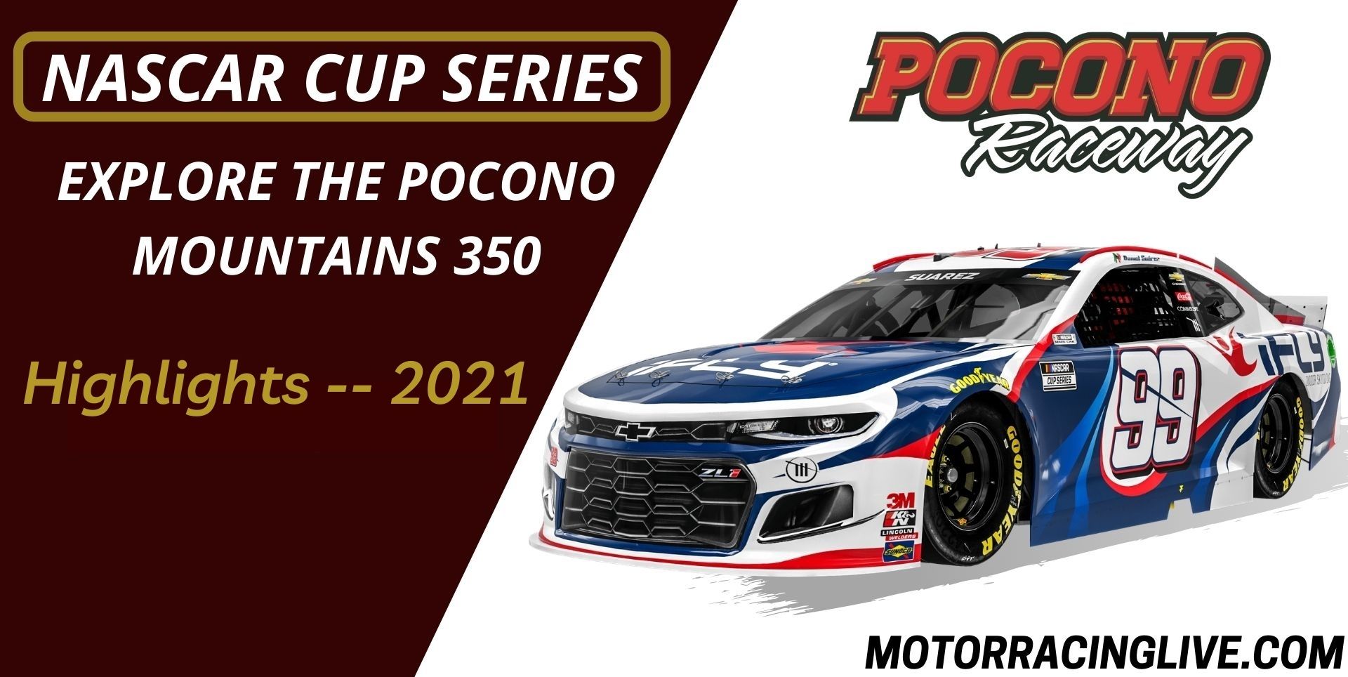 Explore The Pocono Mountains 350 Highlights 2021 NASCAR