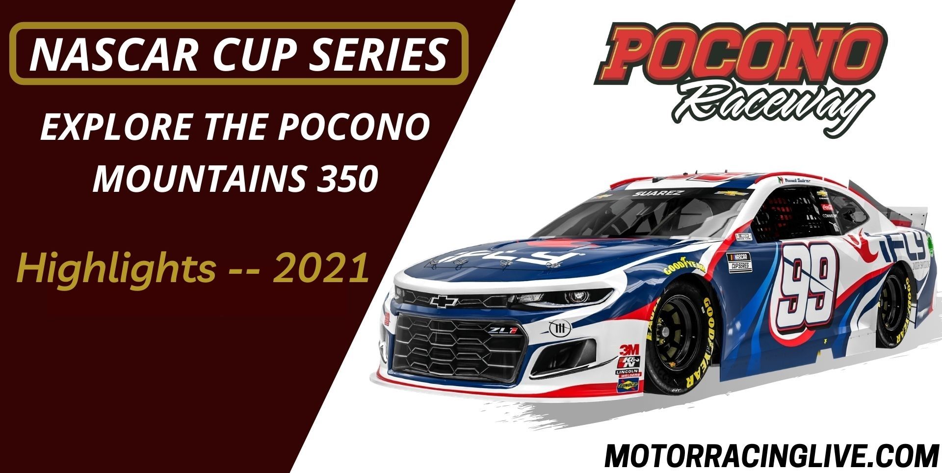 Explore The Pocono Mountains 350 Highlights 2021 NASCAR