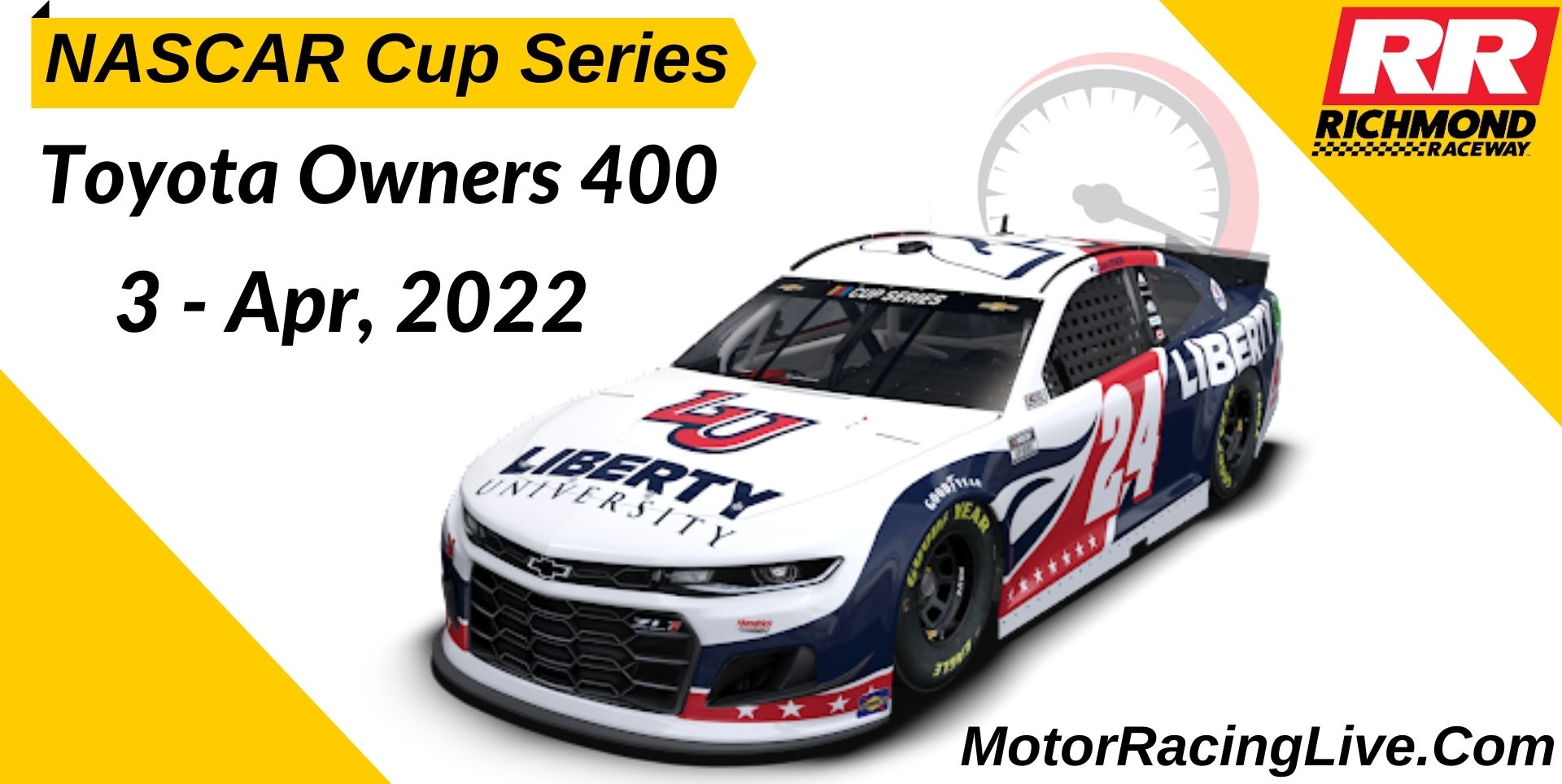 TOYOTA OWNERS 400 Nascar Cup 2022 Live Stream