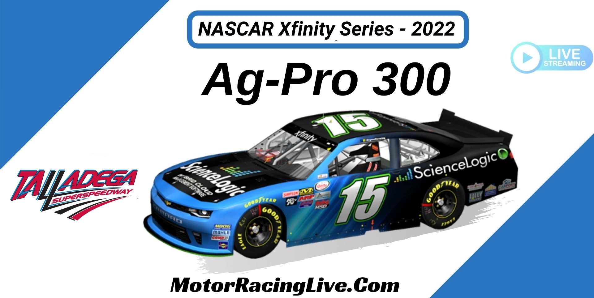 Ag-Pro 300 NASCAR Xfinity 2022 Live Stream