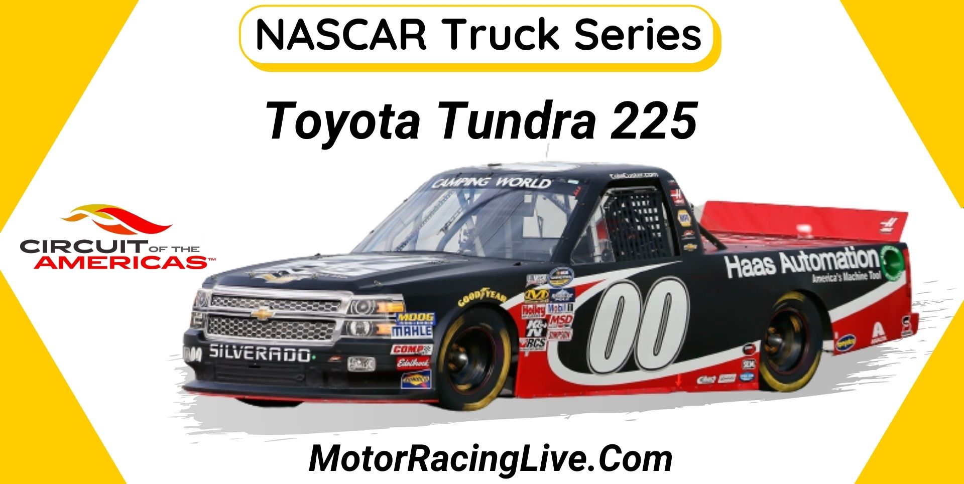 Toyota Tundra 225 Live Stream: 2022 NASCAR Truck Series
