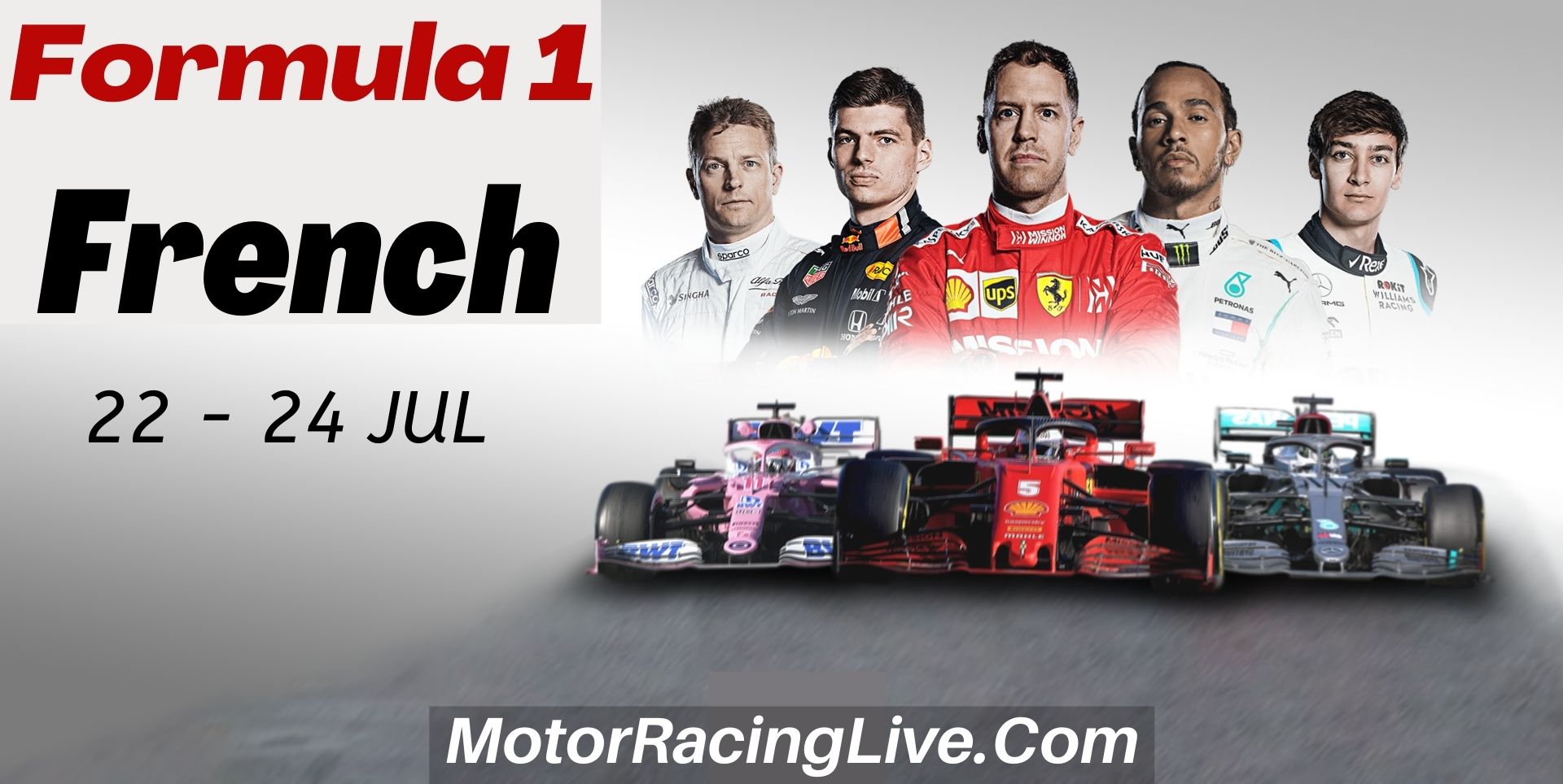 French F1 Grand Prix Live Streaming 2022 | Full Race Replay