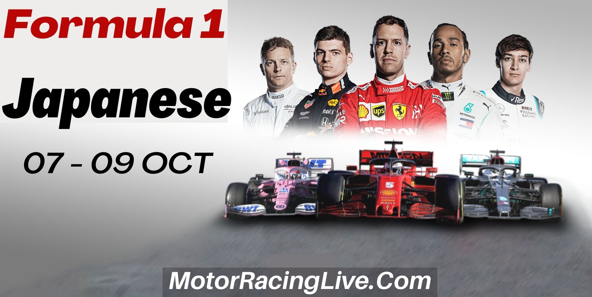 Japanese F1 Grand Prix Live Streaming 2022 | Full Race Replay slider