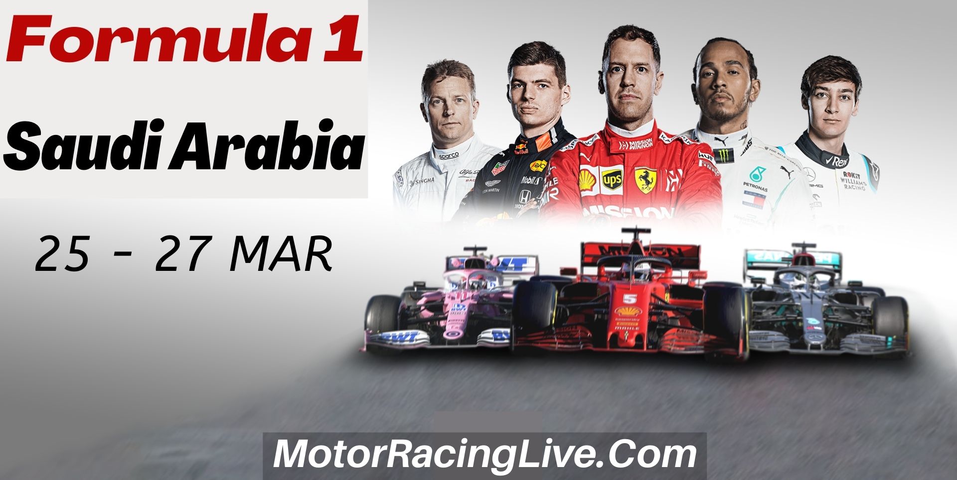 Saudi Arabian F1 Grand Prix Live Streaming 2022 | Full Race Replay