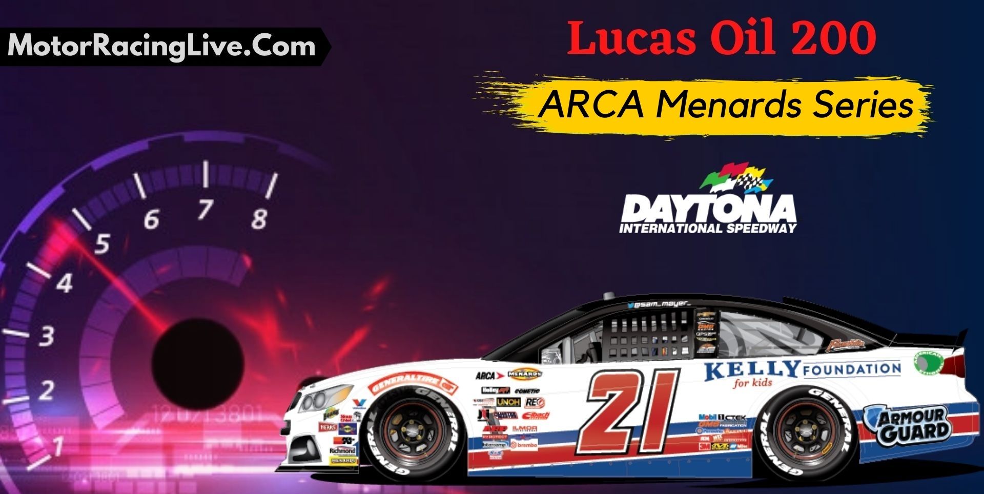 Lucas Oil 200 Live Stream ARCA Racing 2022