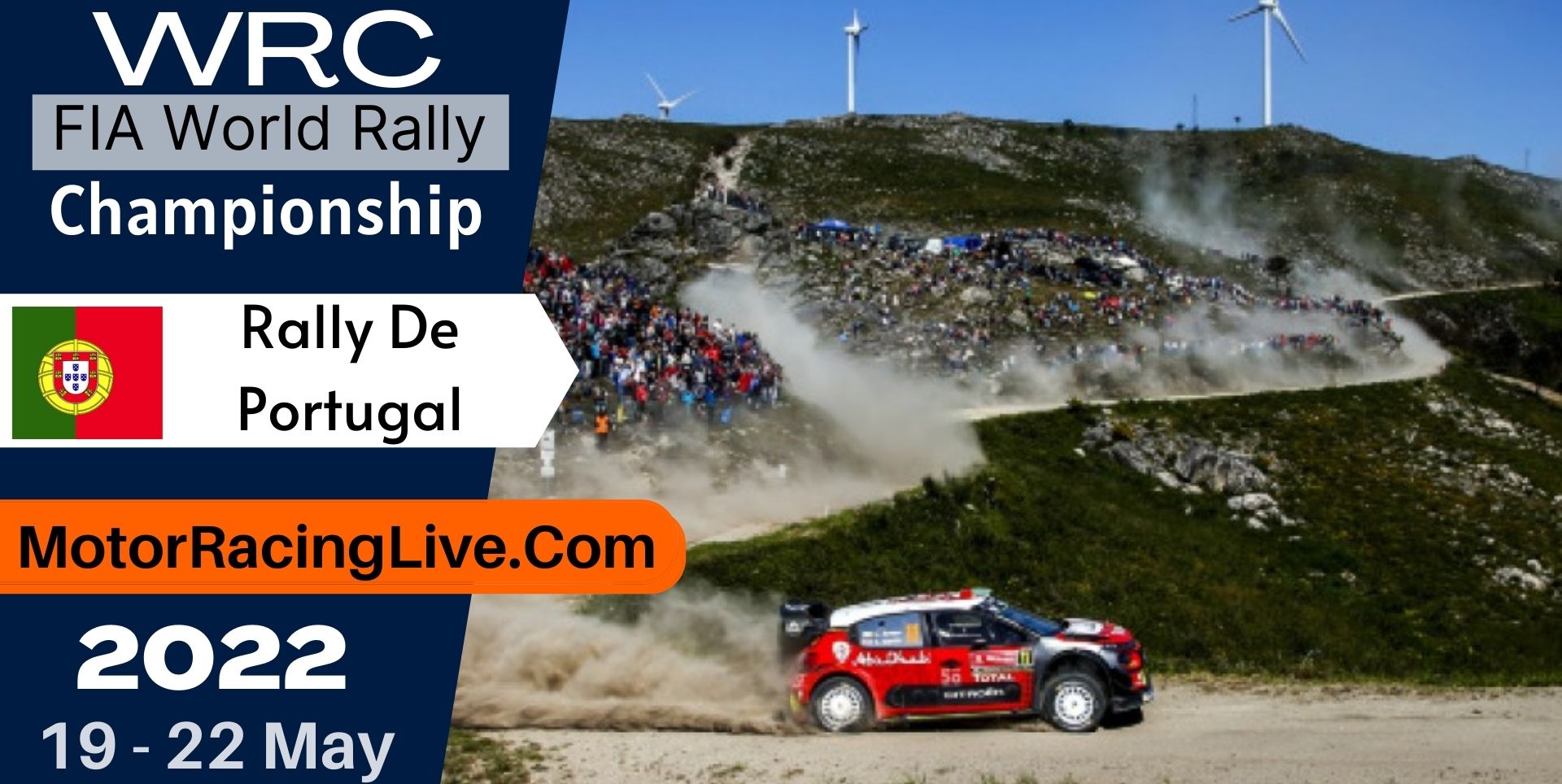 WRC Vodafone Rally De Portugal Rd 4 Live Stream 2022