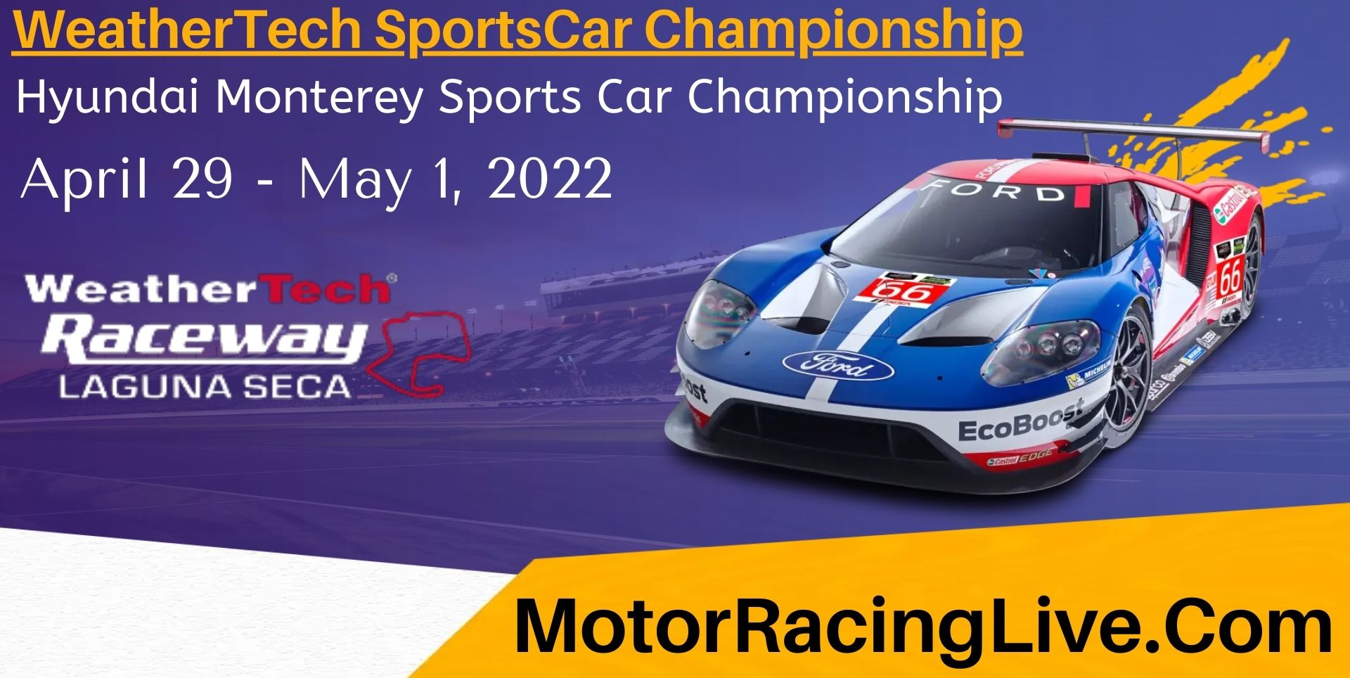 Hyundai Monterey Sports Car Championship Live 2022 | IMSA