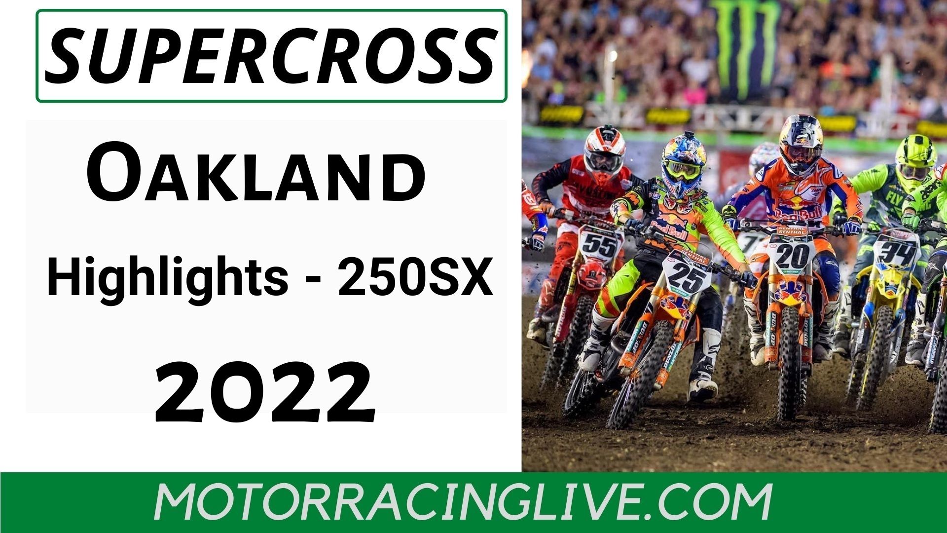 Oakland Rd 2 250SX Highlights 2022 Supercross
