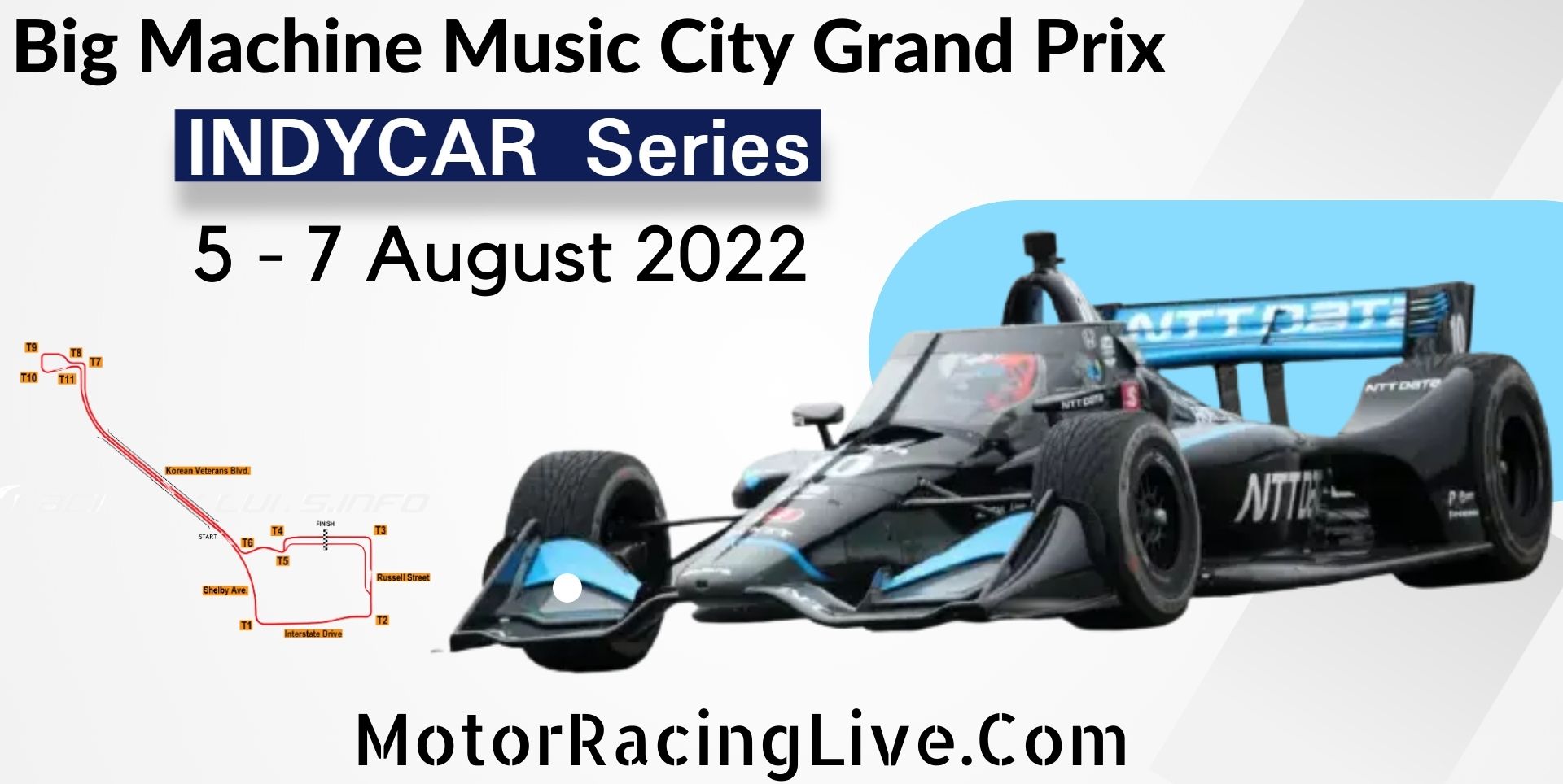 Big Machine Music City GP Live Stream 2022 | Indycar