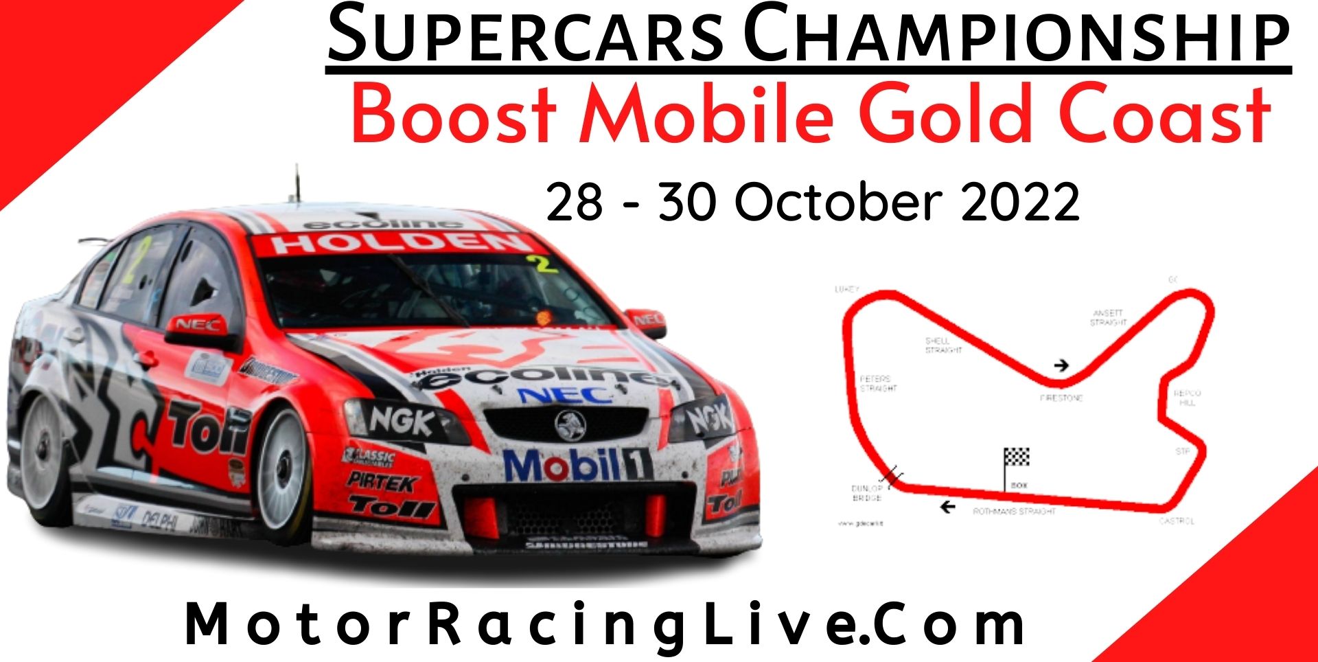 Boost Mobile Gold Coast 500 Live 2022 | Supercars
