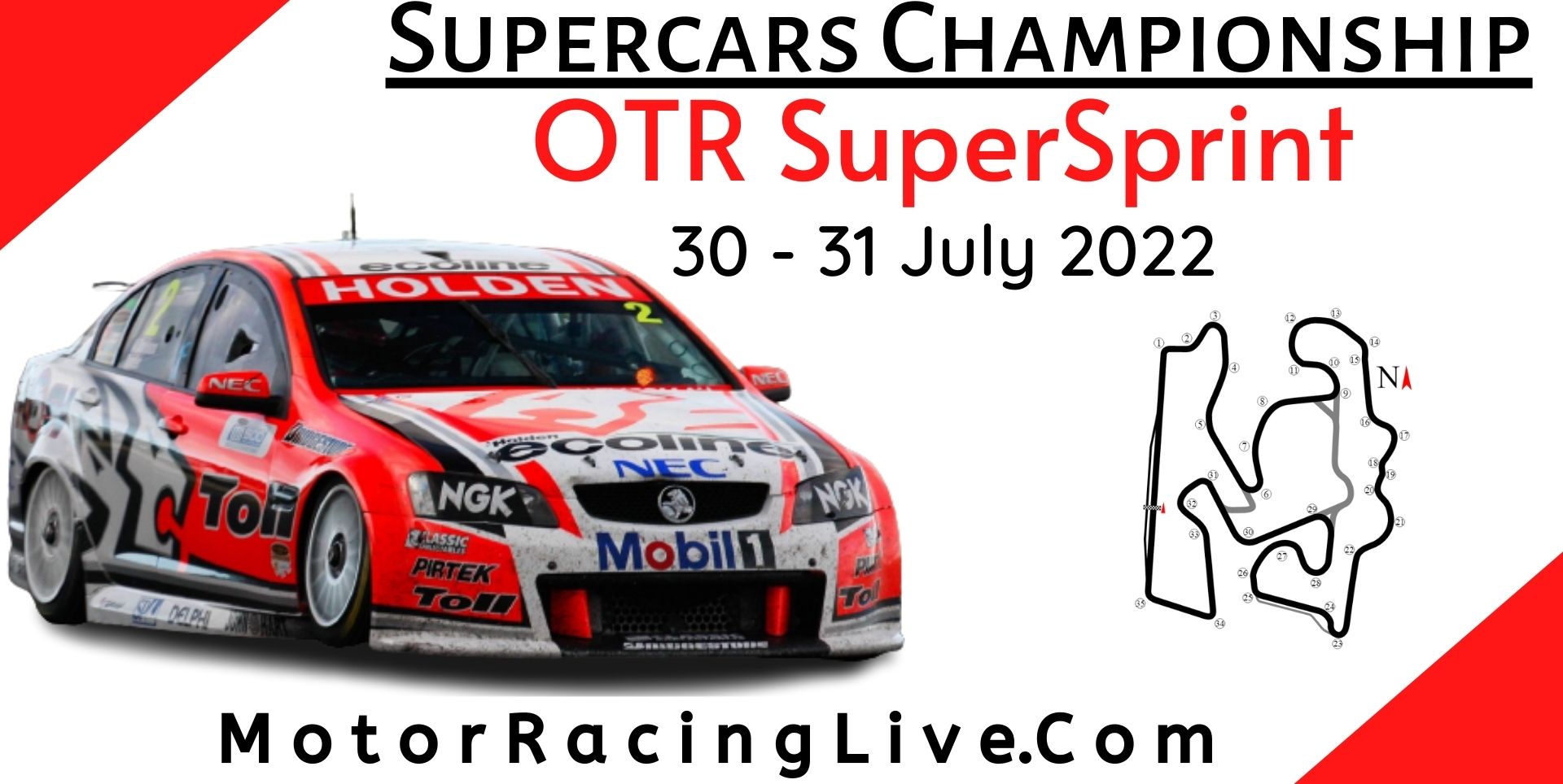 OTR SuperSprint Live Stream 2022 | Supercars