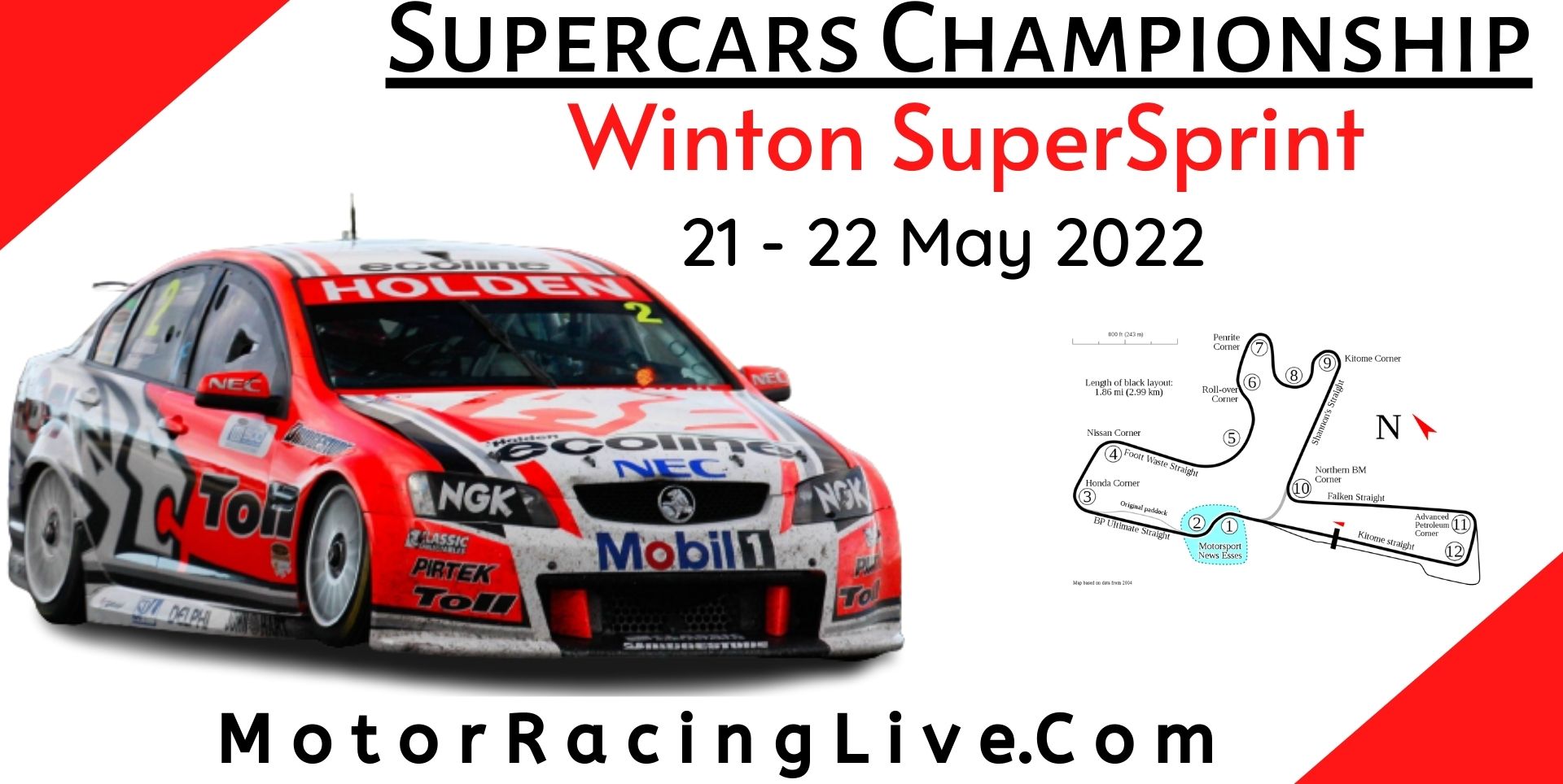 Winton SuperSprint Live Stream 2022 | Supercars
