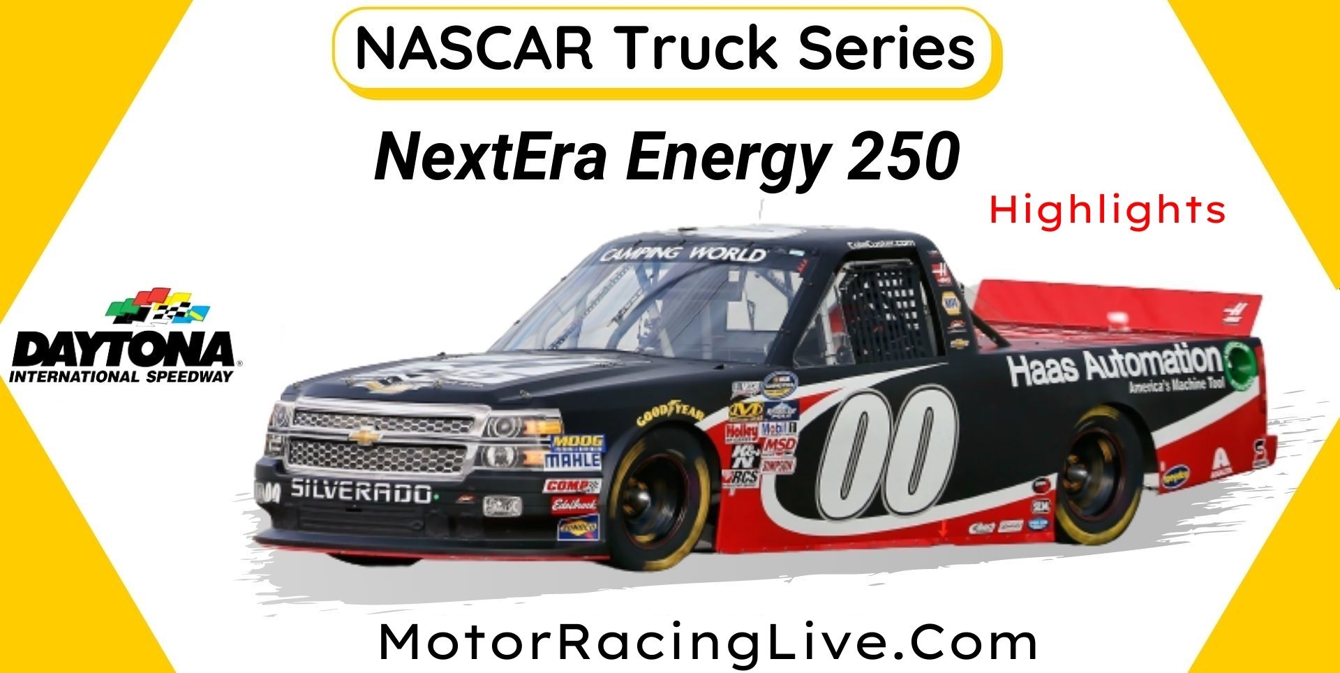NextEra Energy 250 Highlights 2022 Nascar Truck Series