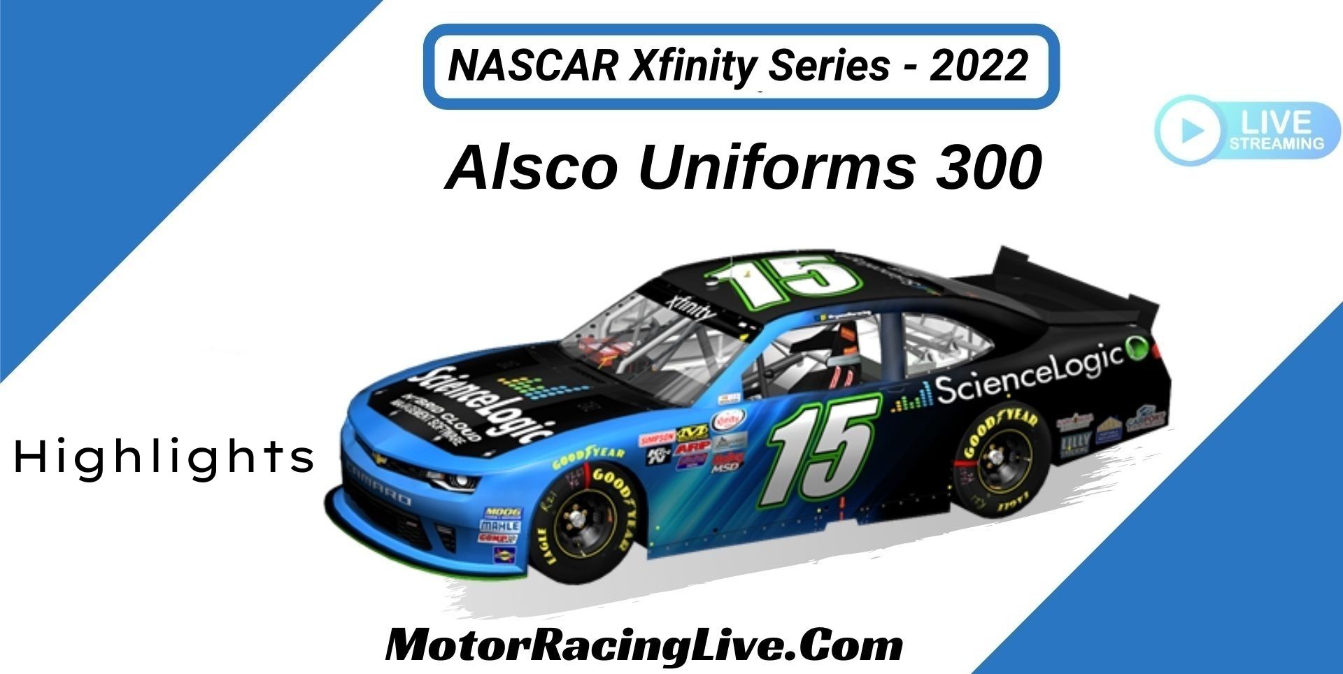Alsco Uniforms 300 Highlights 2022 NASCAR Xfinity Series