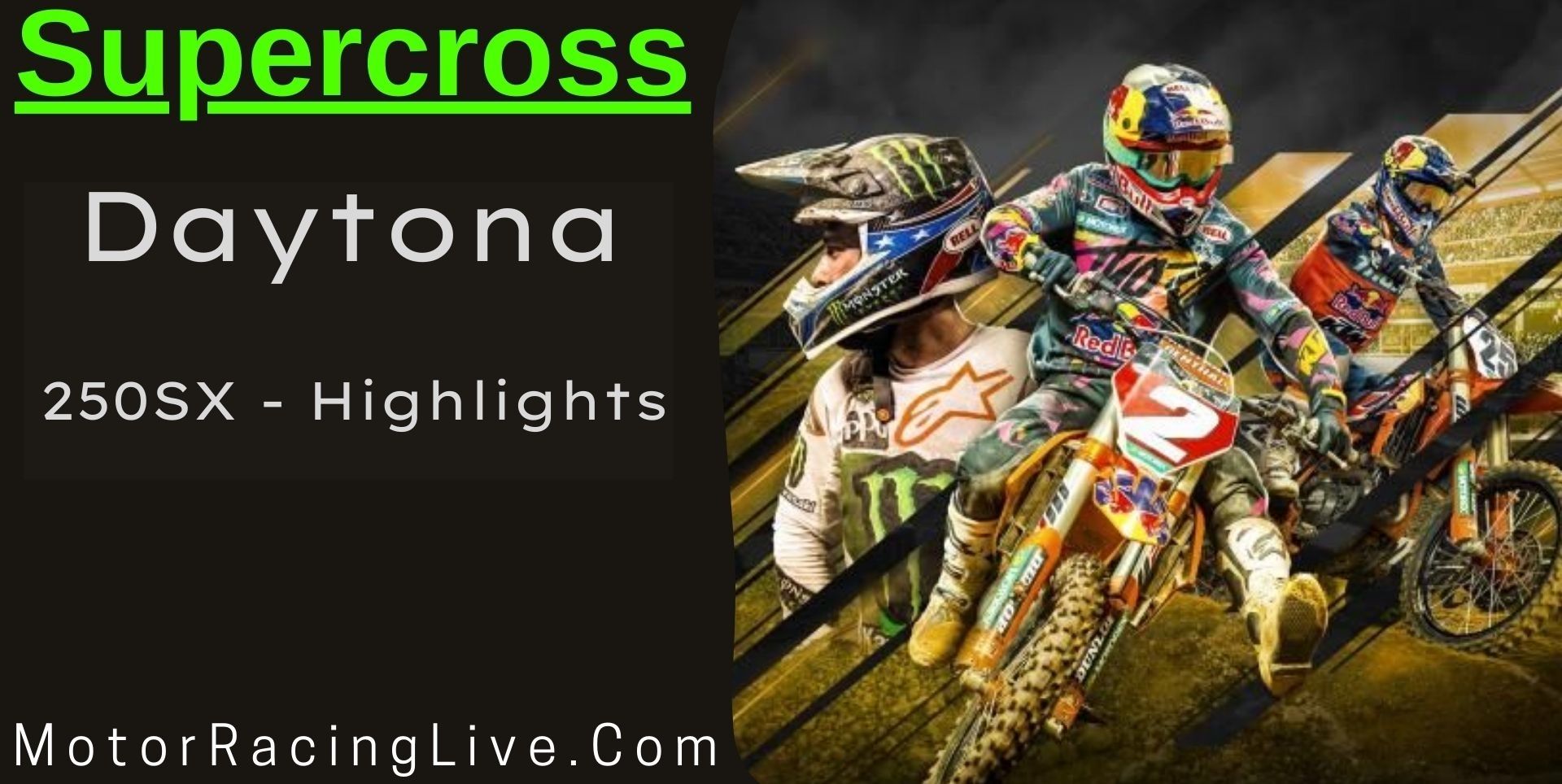 Daytona Round 9 250SX Highlights 2022 Supercross