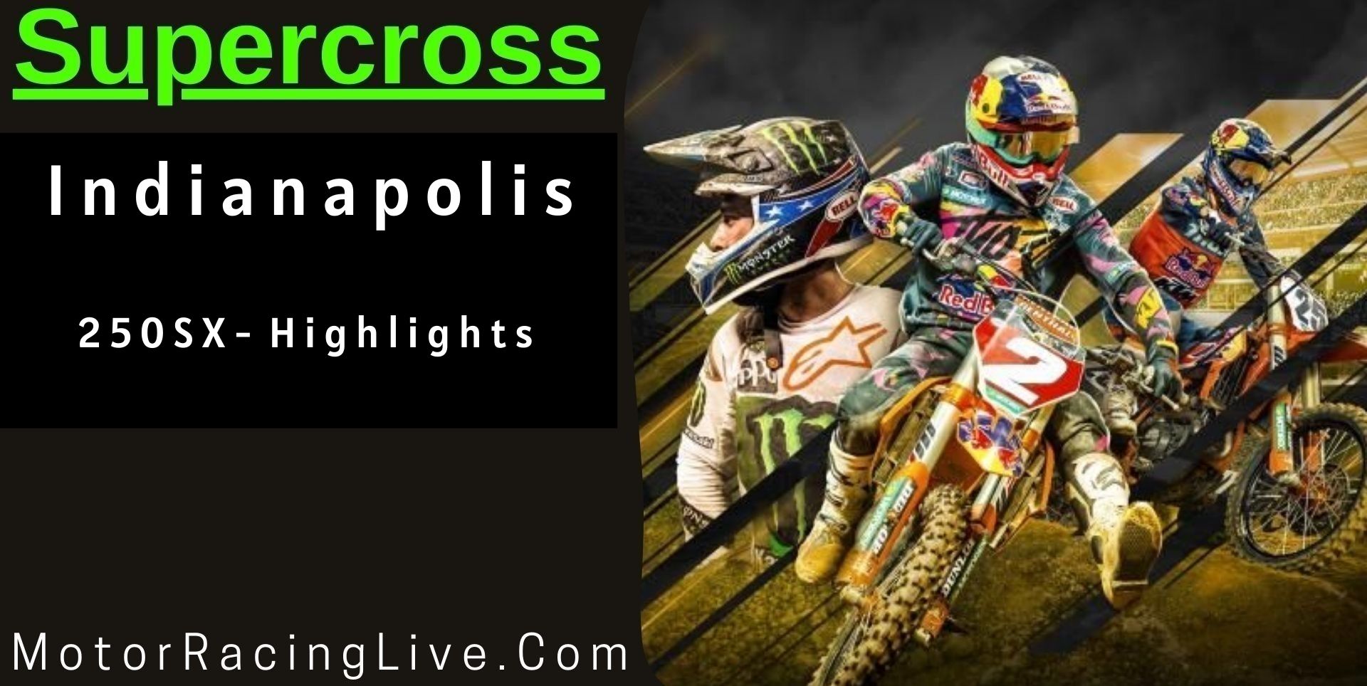 Indianapolis Round 11 250SX Highlights 2022 Supercross
