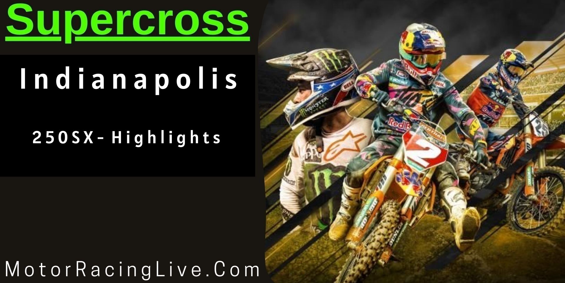Indianapolis Round 11 250SX Highlights 2022 Supercross