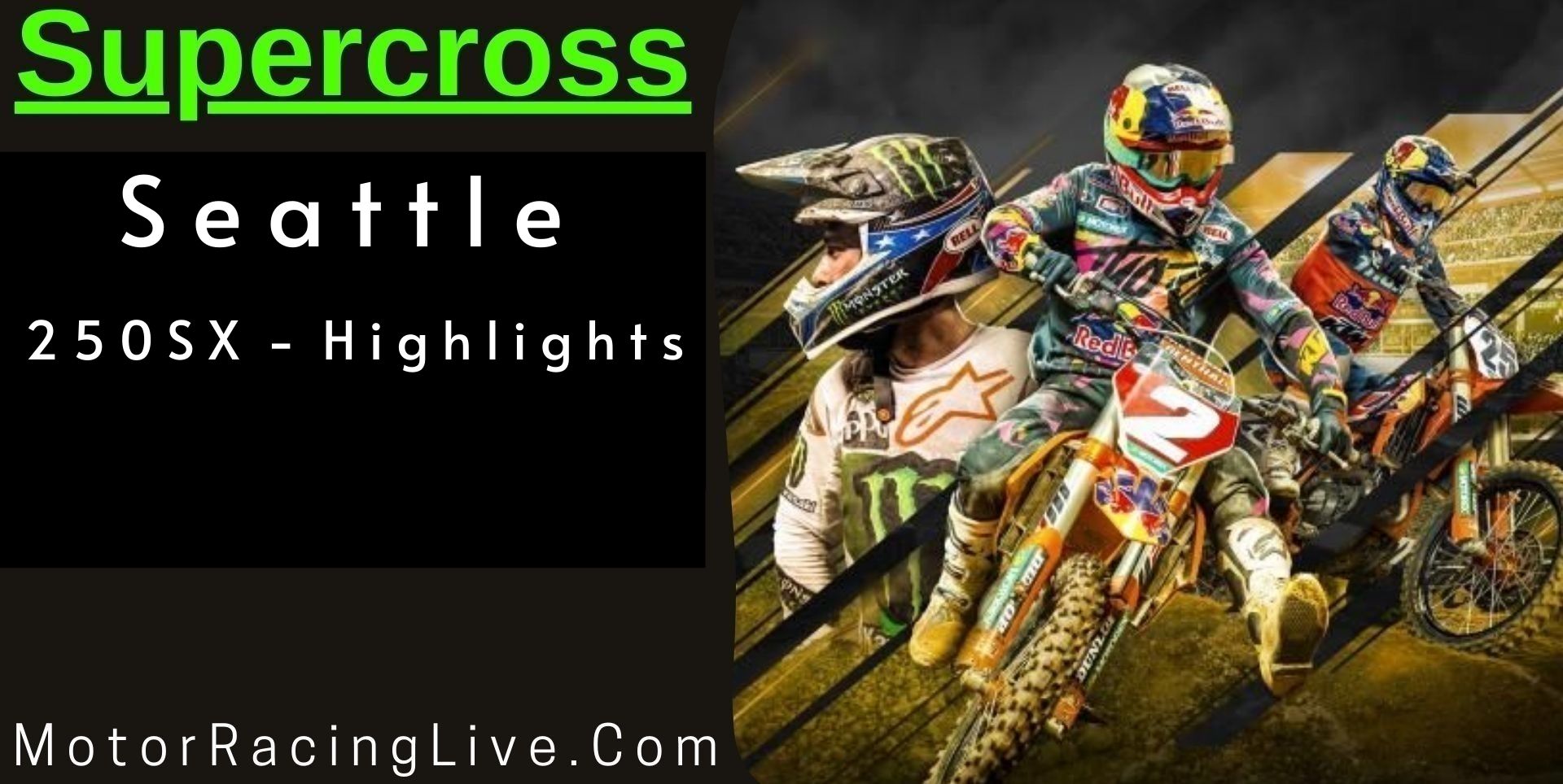 Seattle Round 12 250SX Highlights 2022 Supercross