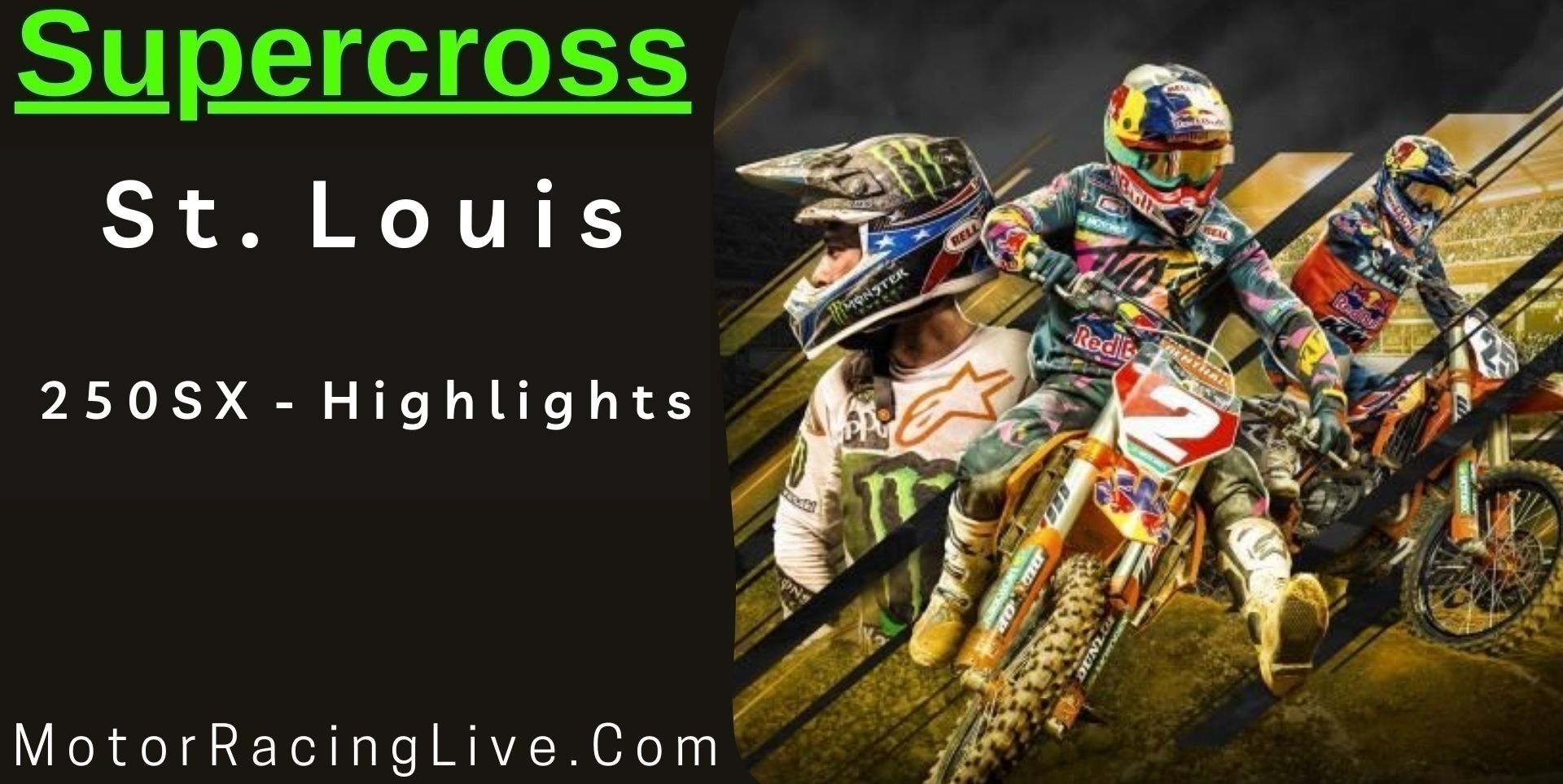 St Louis Round 13 250SX Highlights 2022 Supercross