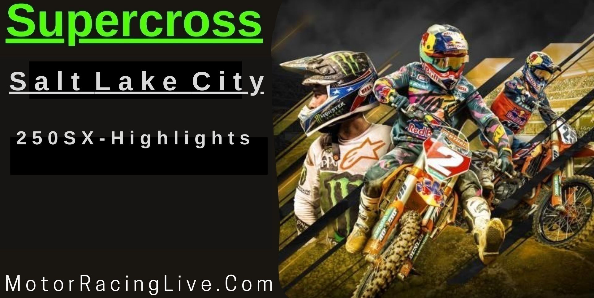 Salt Lake City Round 17 250SX Highlights 2022 Supercross