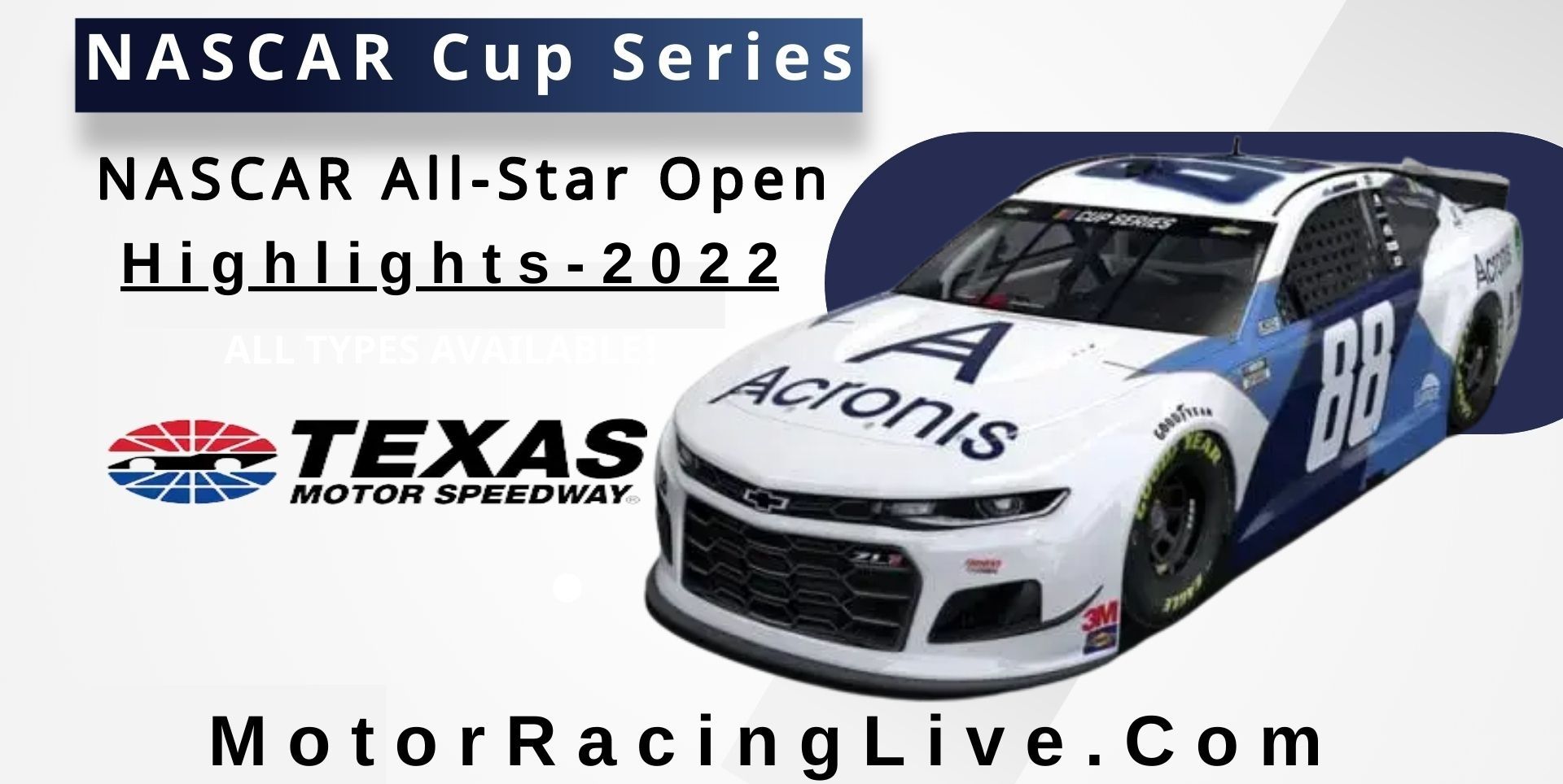 NASCAR All Star Open Highlights 2022 Cup Series