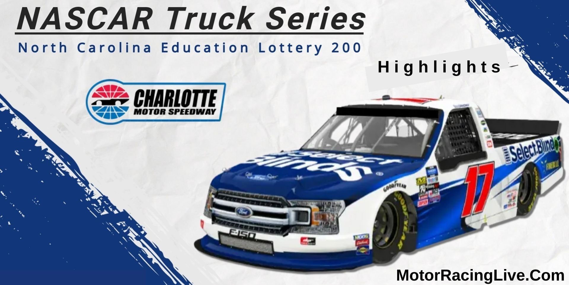 North Carolina Education Lottery 200 NASCAR Highlights 2022
