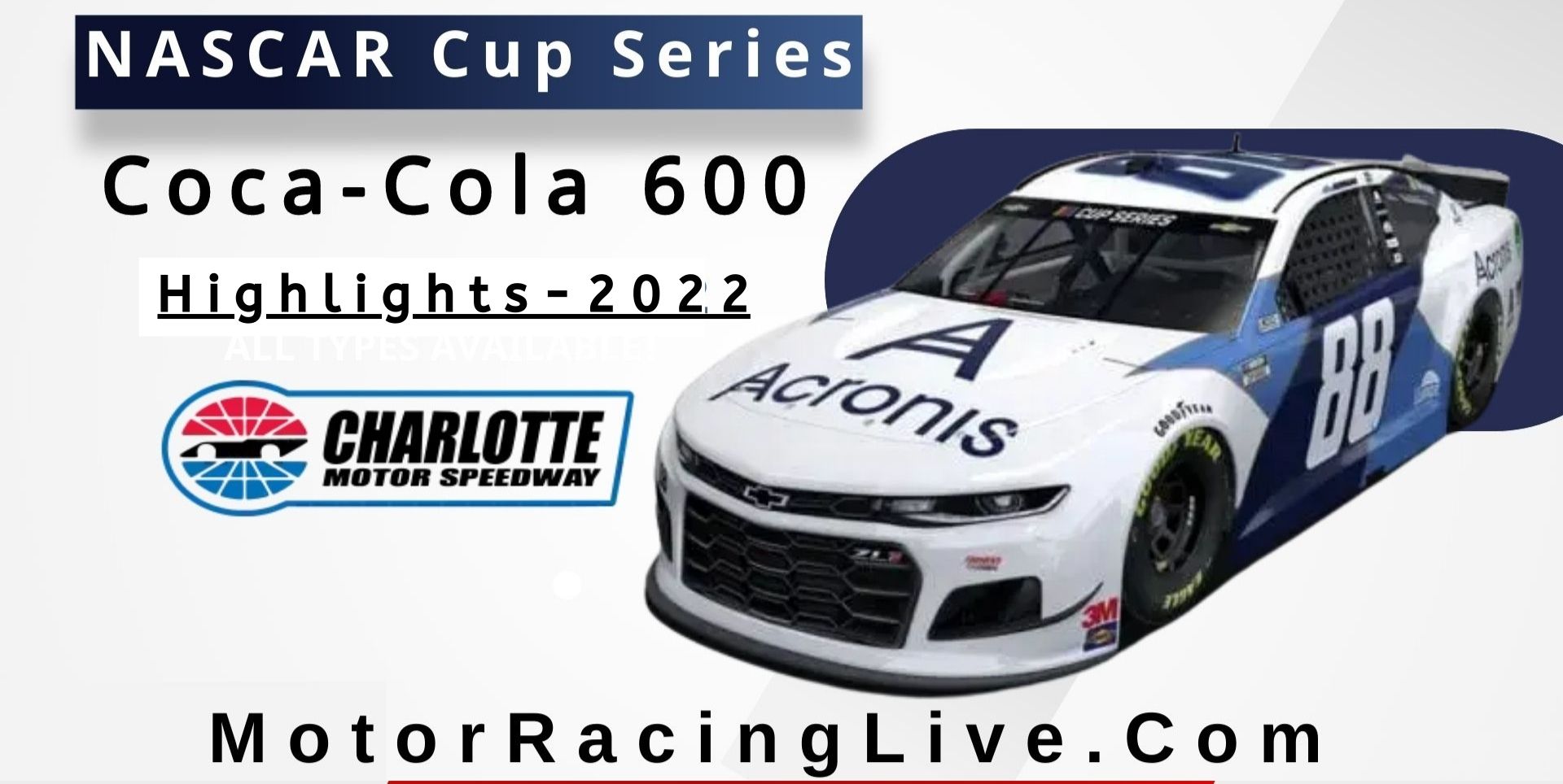 Coca Cola 600 Highlights 2022 NASCAR Cup Series