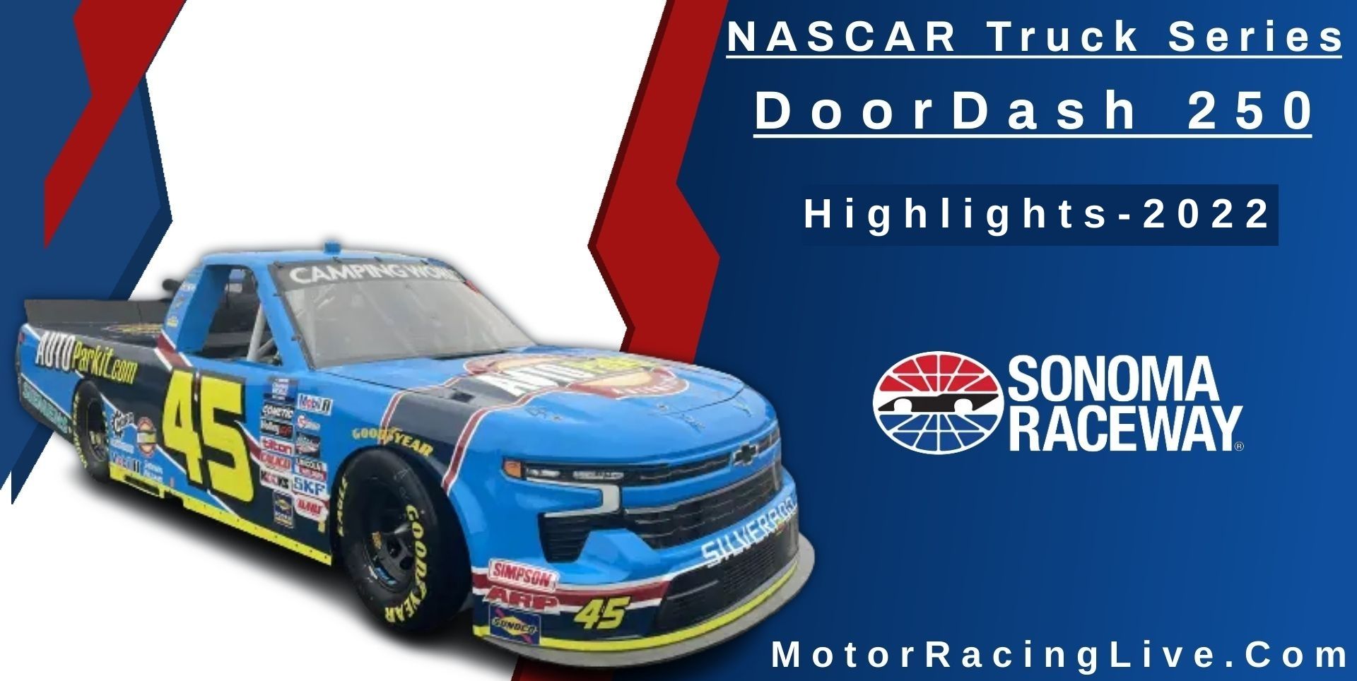 DoorDash 250 Highlights 2022 NASCAR Truck Series