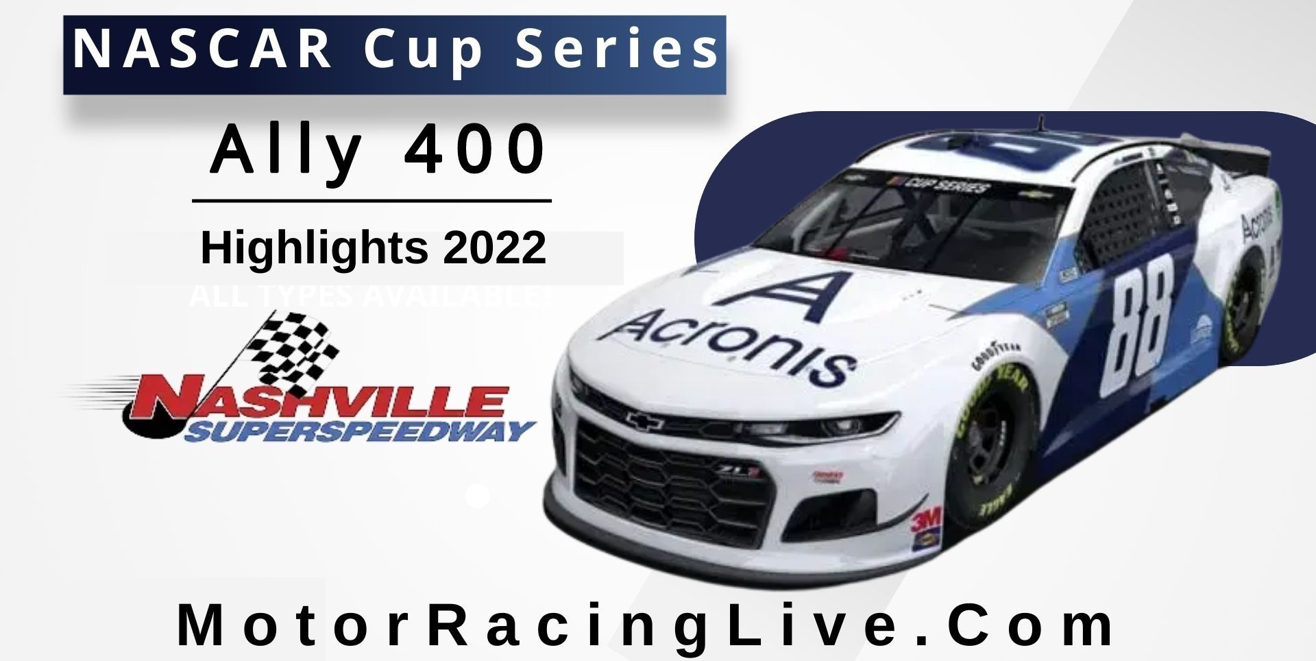 Ally 400 Highlights 2022 NASCAR Cup Series