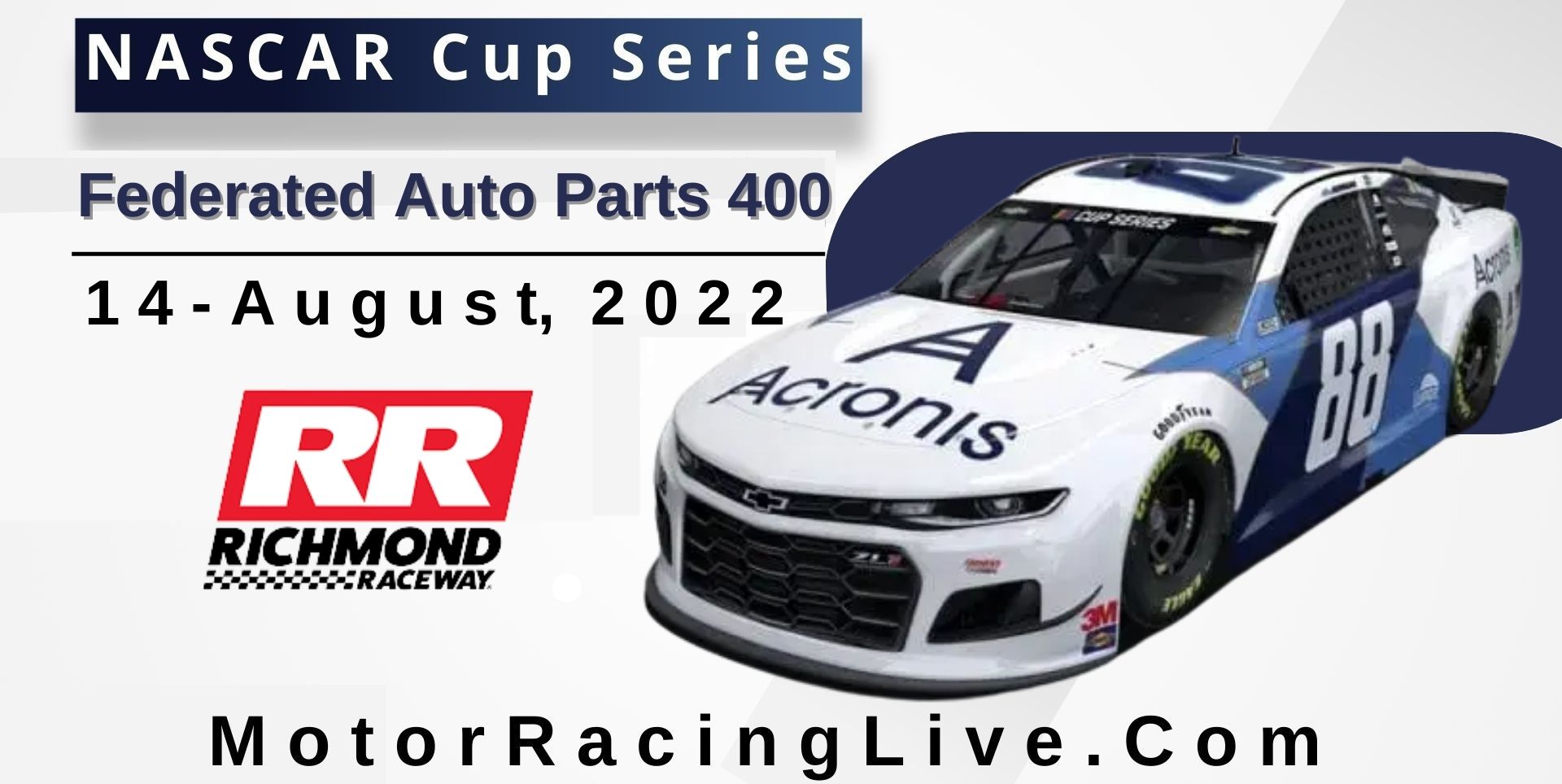 Federated Auto Parts 400 NASCAR Cup 2022 Live Stream